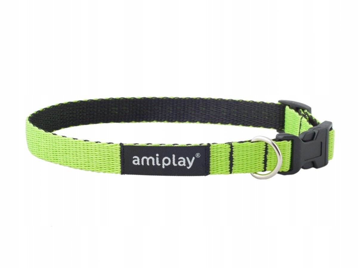 AMI PLAY collar adjustable Twist M green