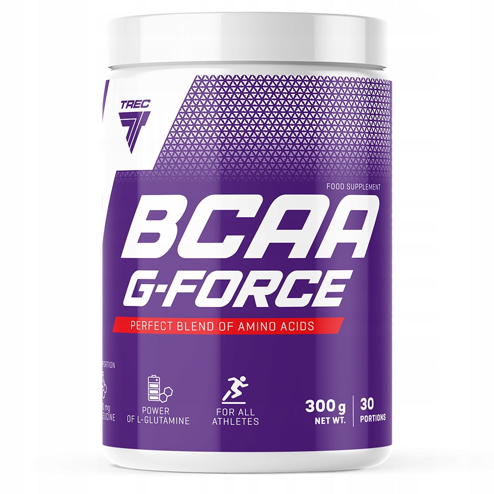AMINO ACIDS FOR REGENERATION Trec BCAA G-FORCE 300g GLUTAMINE