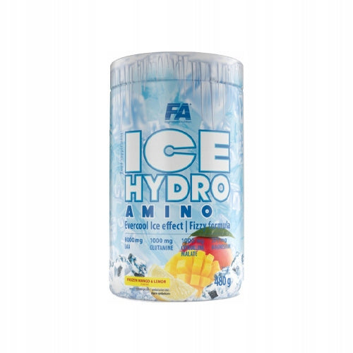 AMINO ACIDS ICE HYDRO AMINO 480 BCAA FA REGENERATION Expiration date at least six months from the date of purchase