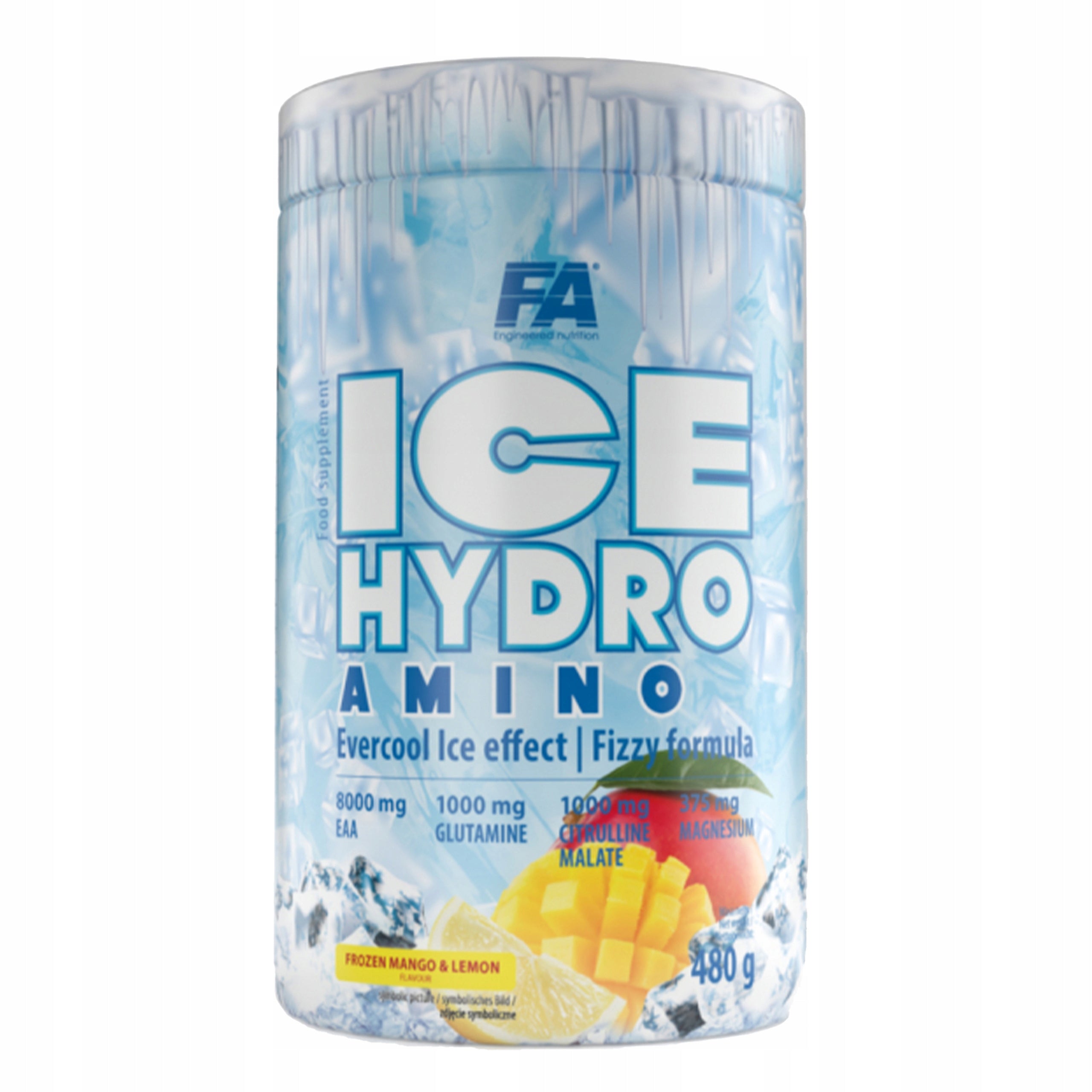 AMINO ACIDS ICE HYDRO AMINO 480 BCAA FA REGENERATION