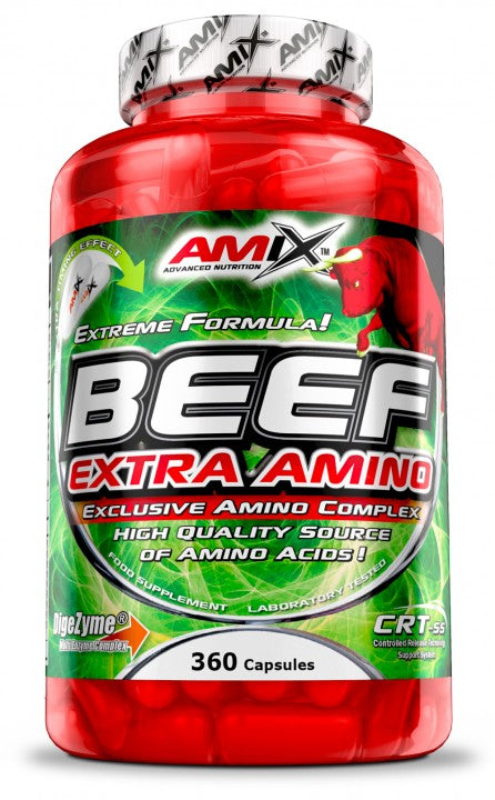 AMIX Beef Extra Amino 360 kaps BEEF DigeZyme B6