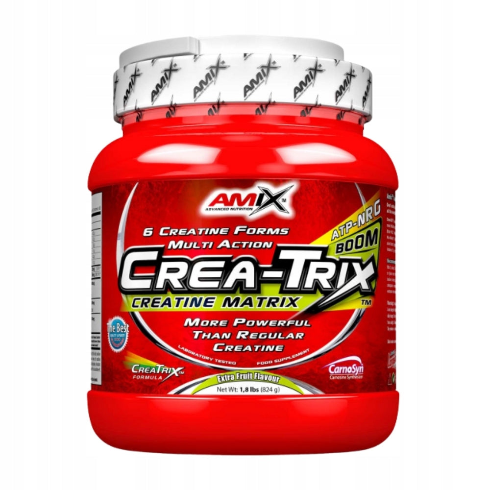 AMIX CREA-TRIX CREATINE STRENGTH ENDURANCE MASS MUSCLE TRAINING 824 g STRENGTH Expiration date at least six months from the date of purchase
