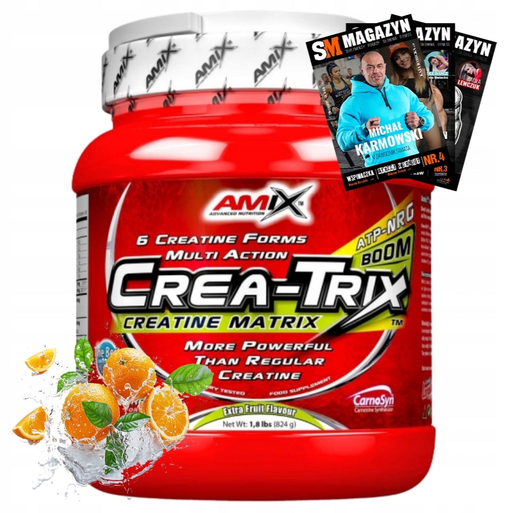 AMIX CREA-TRIX CREATINE STRENGTH ENDURANCE MASS MUSCLE TRAINING 824 g STRENGTH