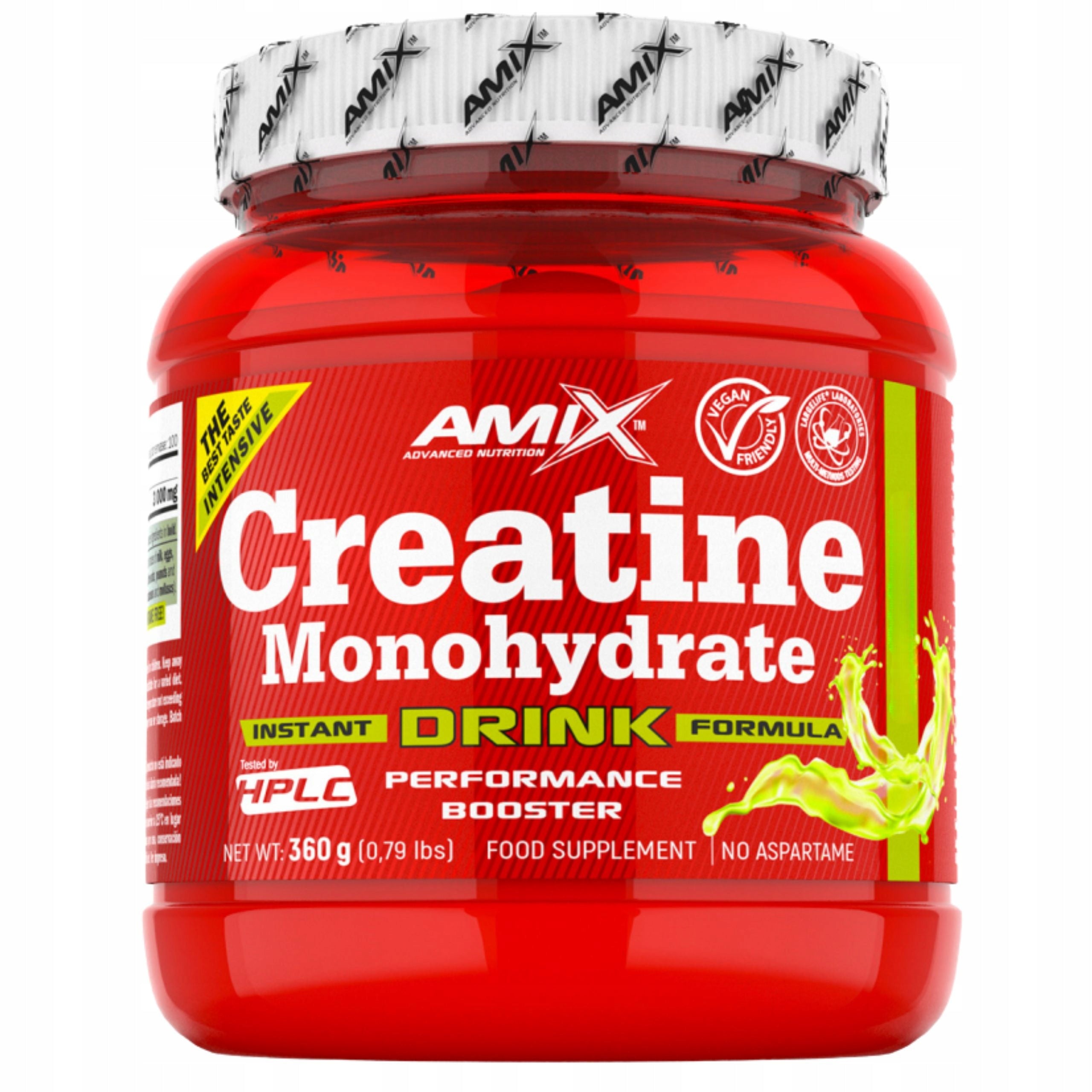 AMIX CREATINE MONOHYDRATE Creatine Monohydrate Micronized Forest Fruit Packaging status original