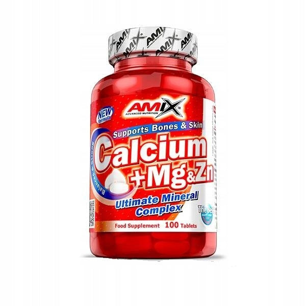 AMIX Calcium + Magnesium + Zinc 100tab ZINC resistance