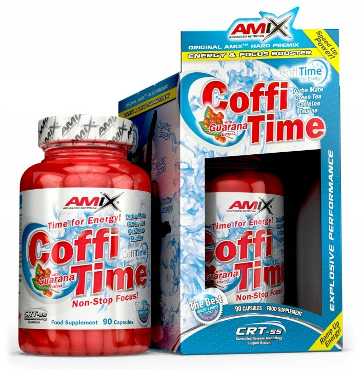 AMIX Coffi Time CAFFEINE+GUARANA+YERBA 90caps