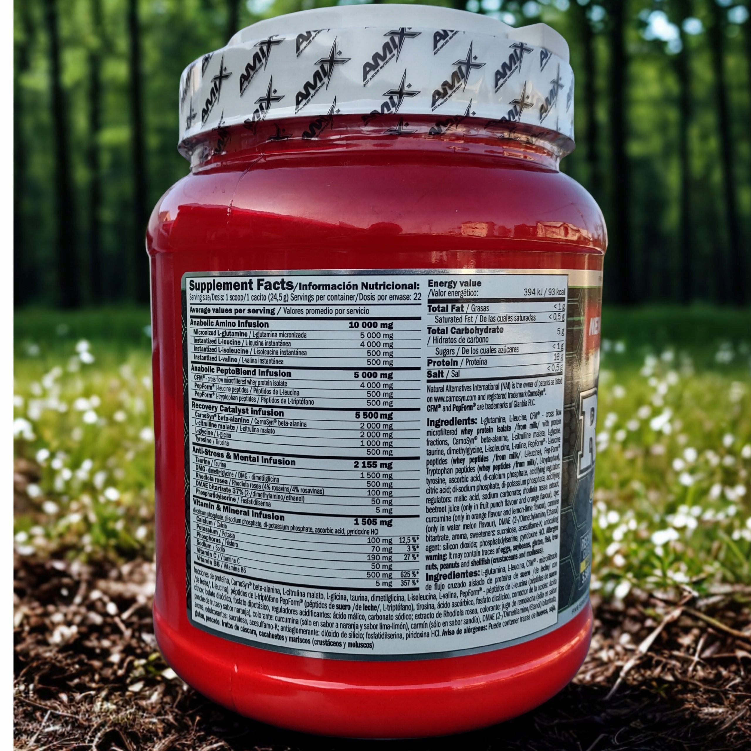 AMIX MuscleCore Re-Core Concentrate 540g - Mass Gainer Expiration date at least six months from the date of purchase