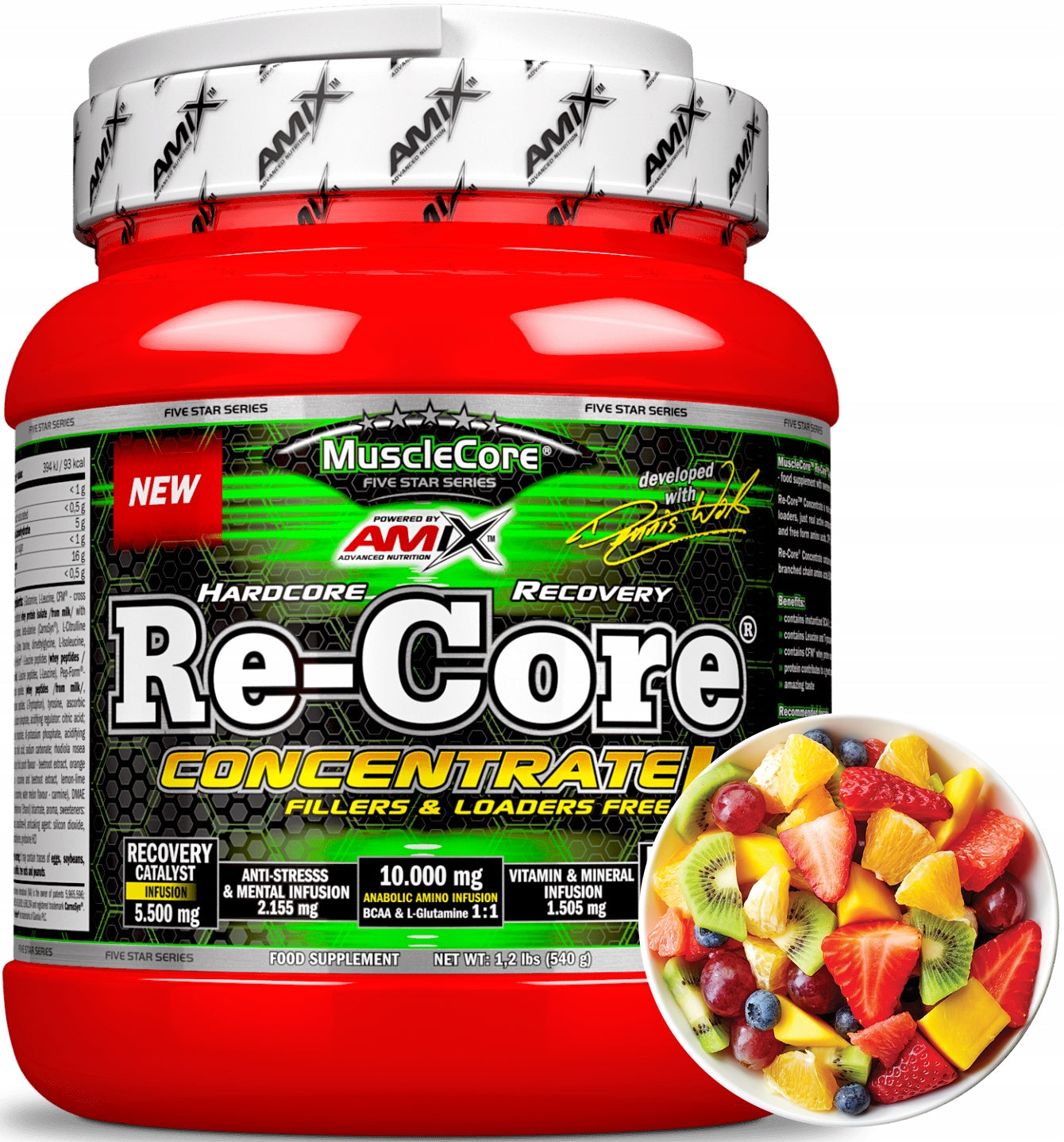 AMIX MuscleCore Re-Core Concentrate 540g - Mass Gainer