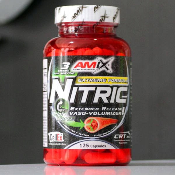 AMIX NITRIC 125k PUMP PRE-WORKOUT POWER Manufacturer code Suplement na pompę mięśniową Amix