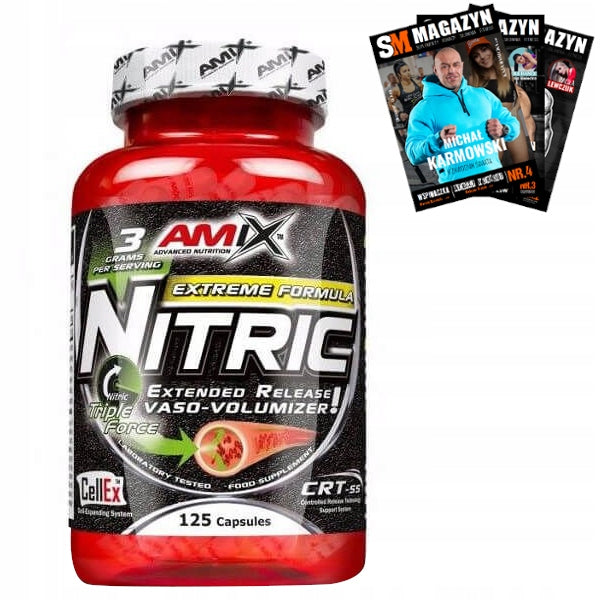 AMIX NITRIC 125k PUMP PRE-WORKOUT POWER