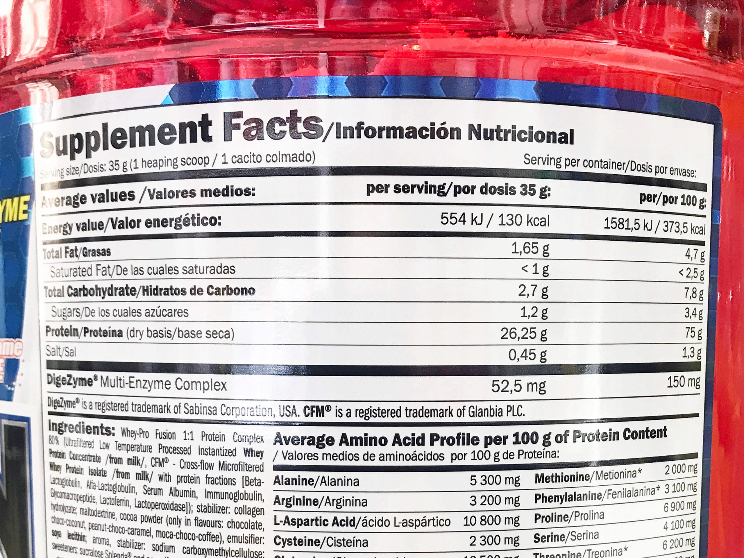 AMIX WHEY PURE FUSION 4kg PROTEIN Vanilla Krakow Expiration date at least six months from the date of purchase