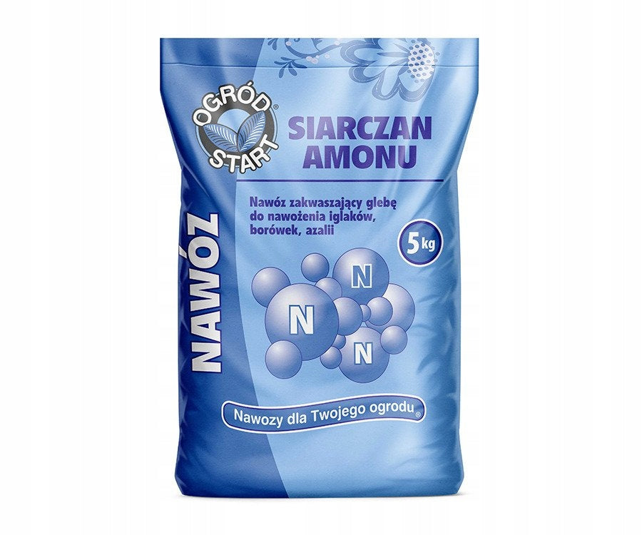 AMMONIUM SULFATE Fertilizer Acidifying Azalea Blueberries Tuje Acid-loving 5KG Manufacturer code 5907730800090