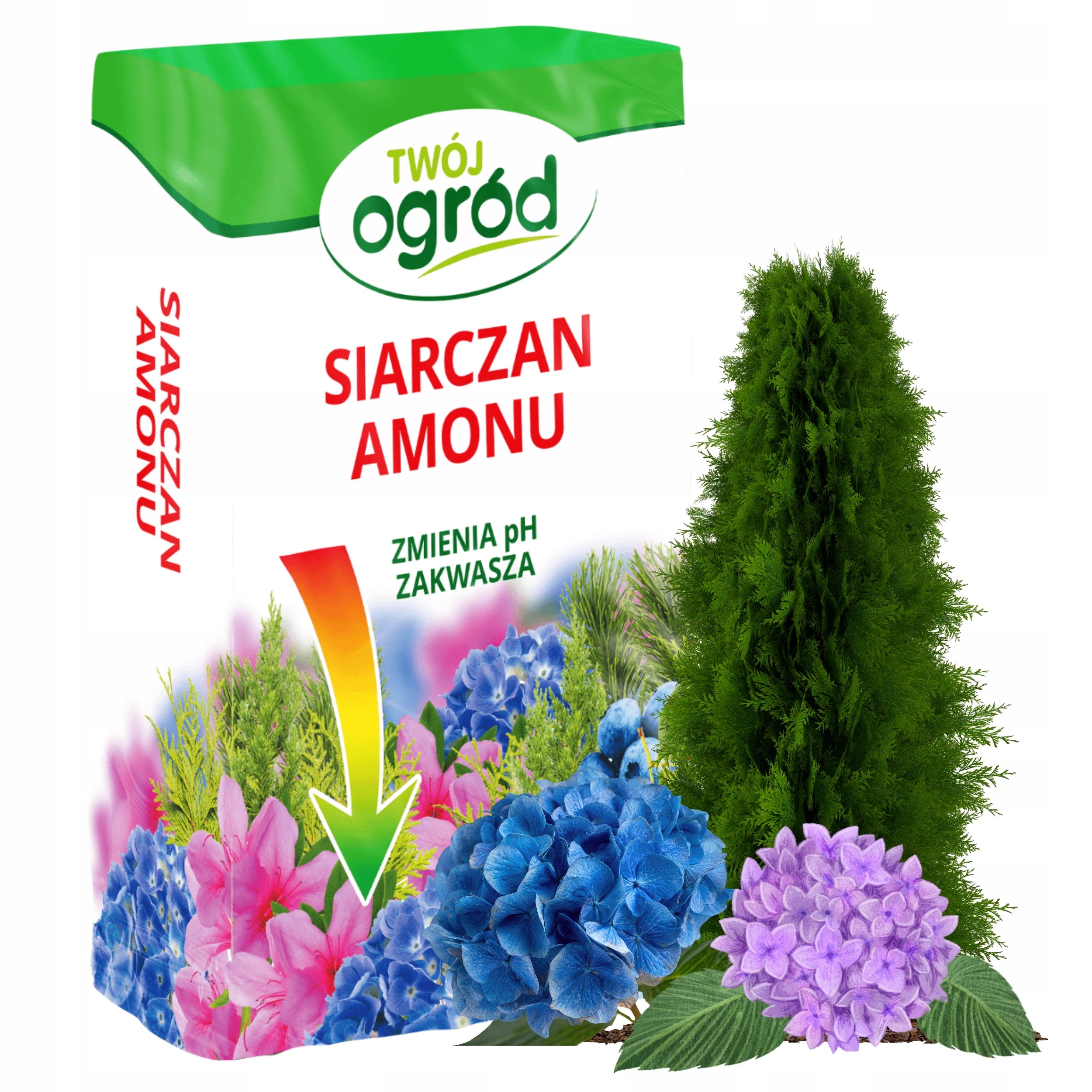 AMMONIUM SULPHATE 5KG ACIDIFYING FERTILIZER FOR ACID-LOVING