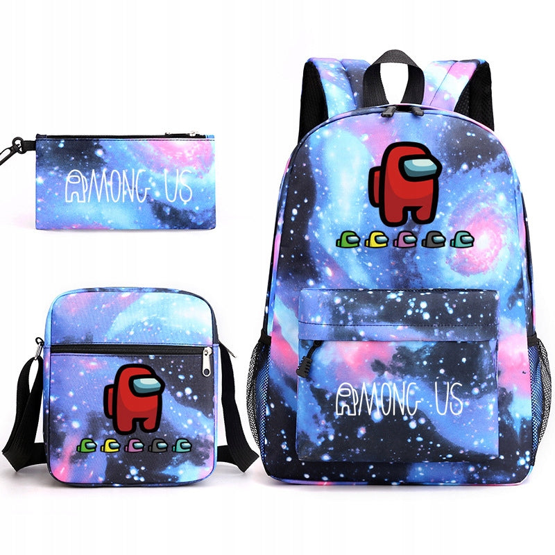 AMONG US SCHOOL SET BACKPACK BAG PENCIL CASE high quality