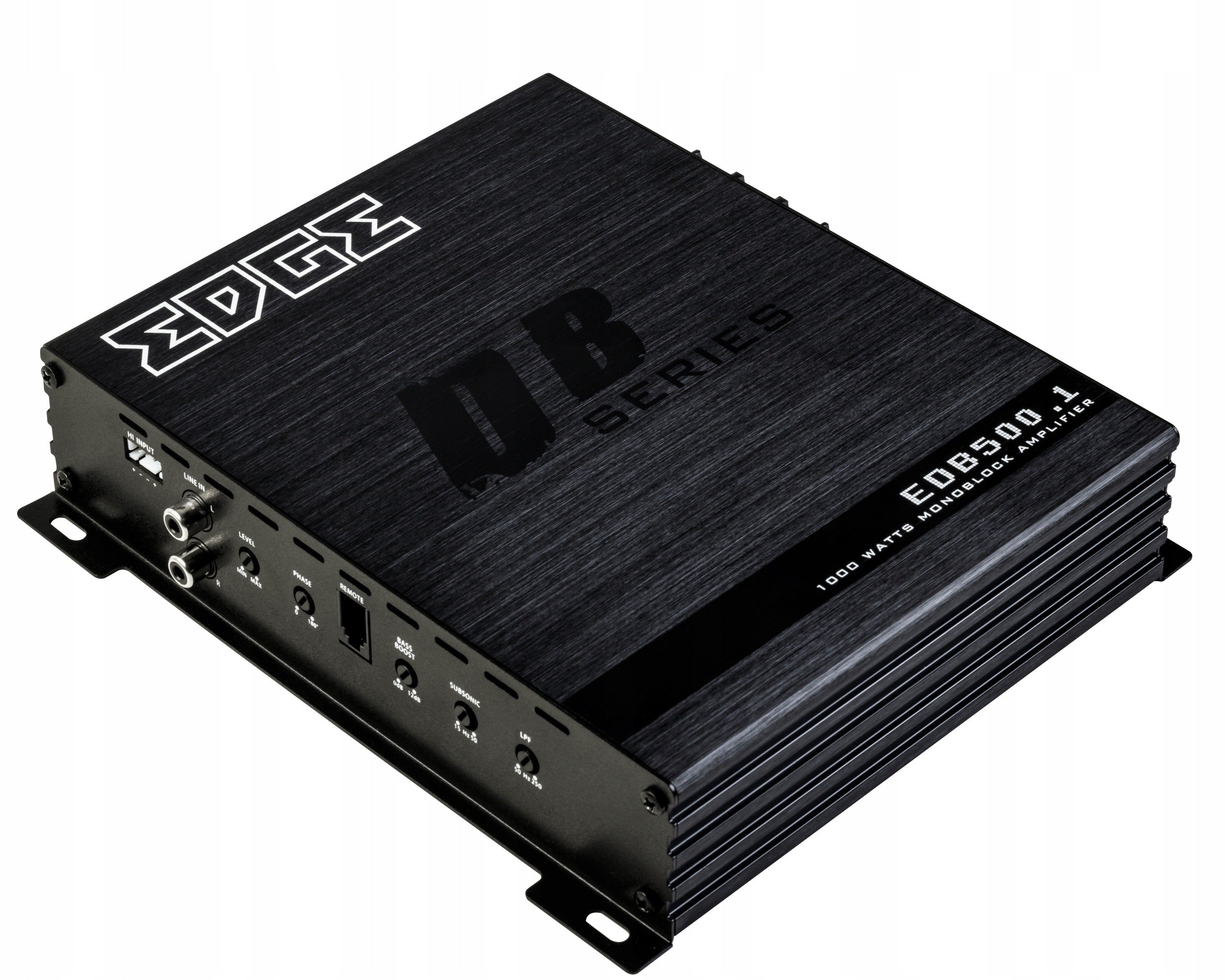 AMPLIFIER 500W RMS EDB500.1 + RX20KIT 20mm2 CABLES + RX1200 CAPACITOR Packaging status original