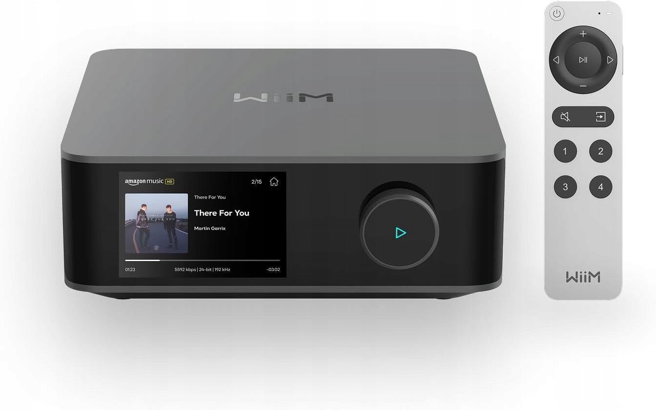 AMPLIFIER WITH NETWORK FUNCTIONS WiiM AMP ULTRA TPA3255 GREY Brand Wiim