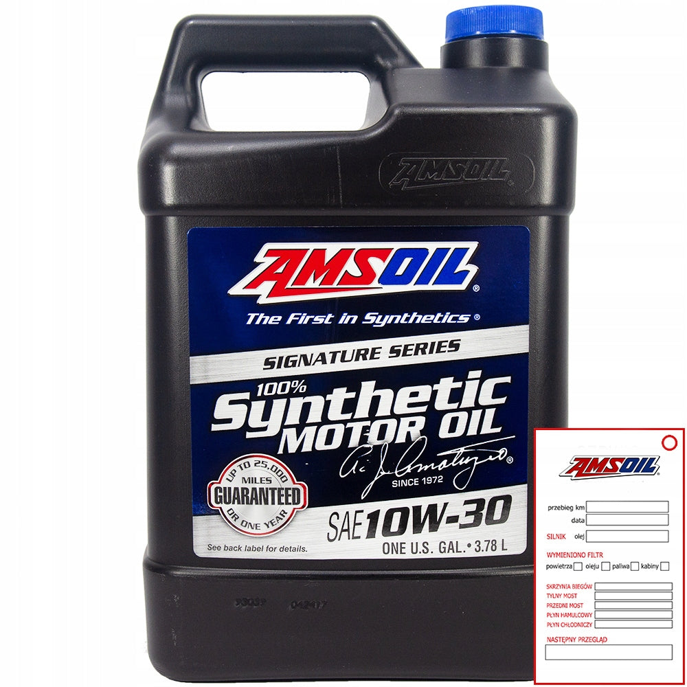 AMSOIL 10W30 Signature Series Synthetic + FREEBIE Manufacturer Amsoil