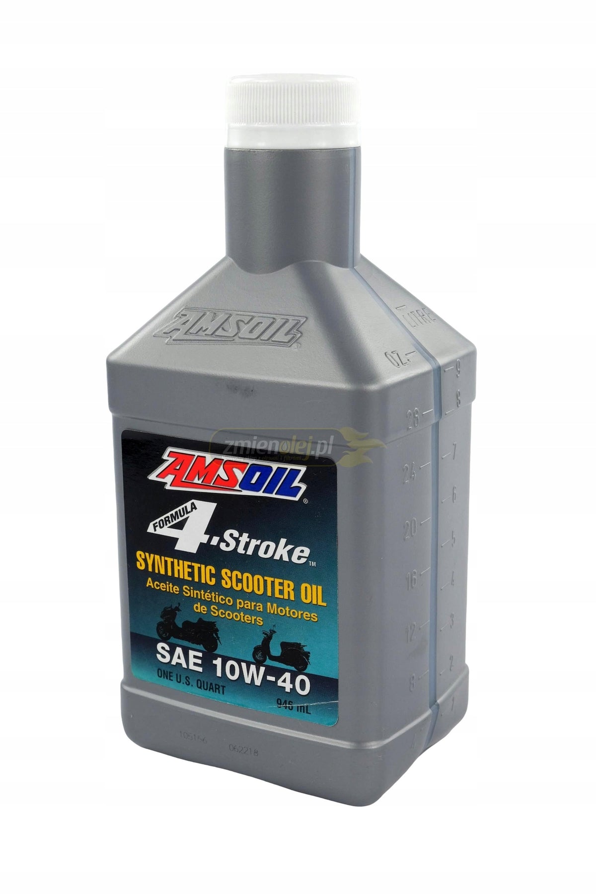 AMSOIL 10W40 Synthetic Scooter Oil (ASO) 0.946L