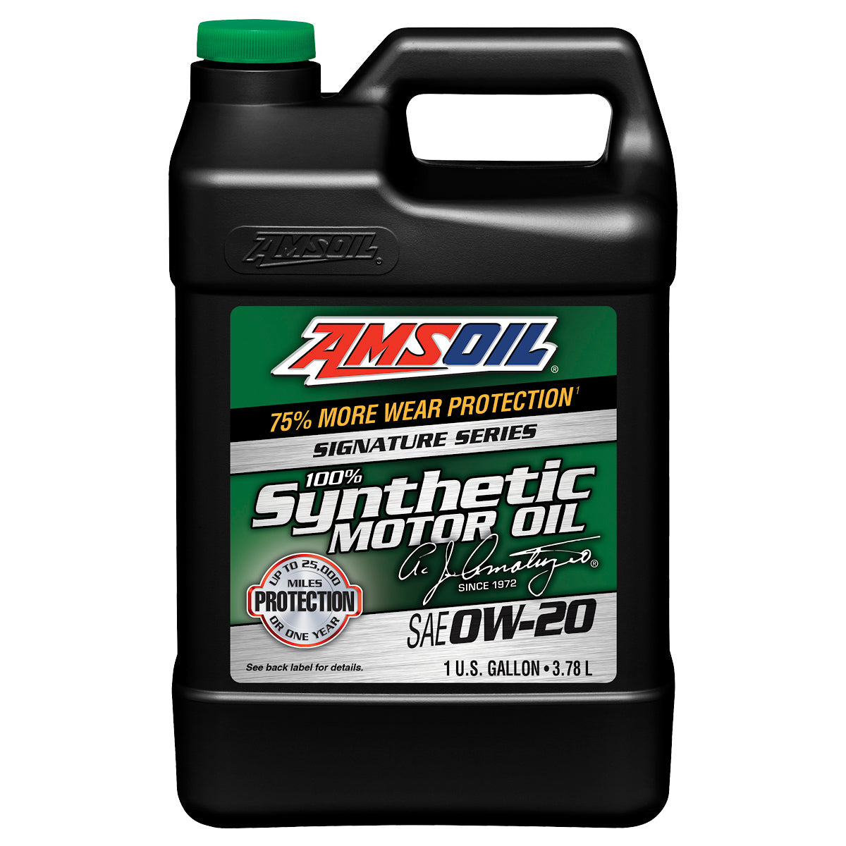 AMSOIL engine oil Signature Series 0W20 - 3,784 l Manufacturer code ASM1G 0W-20