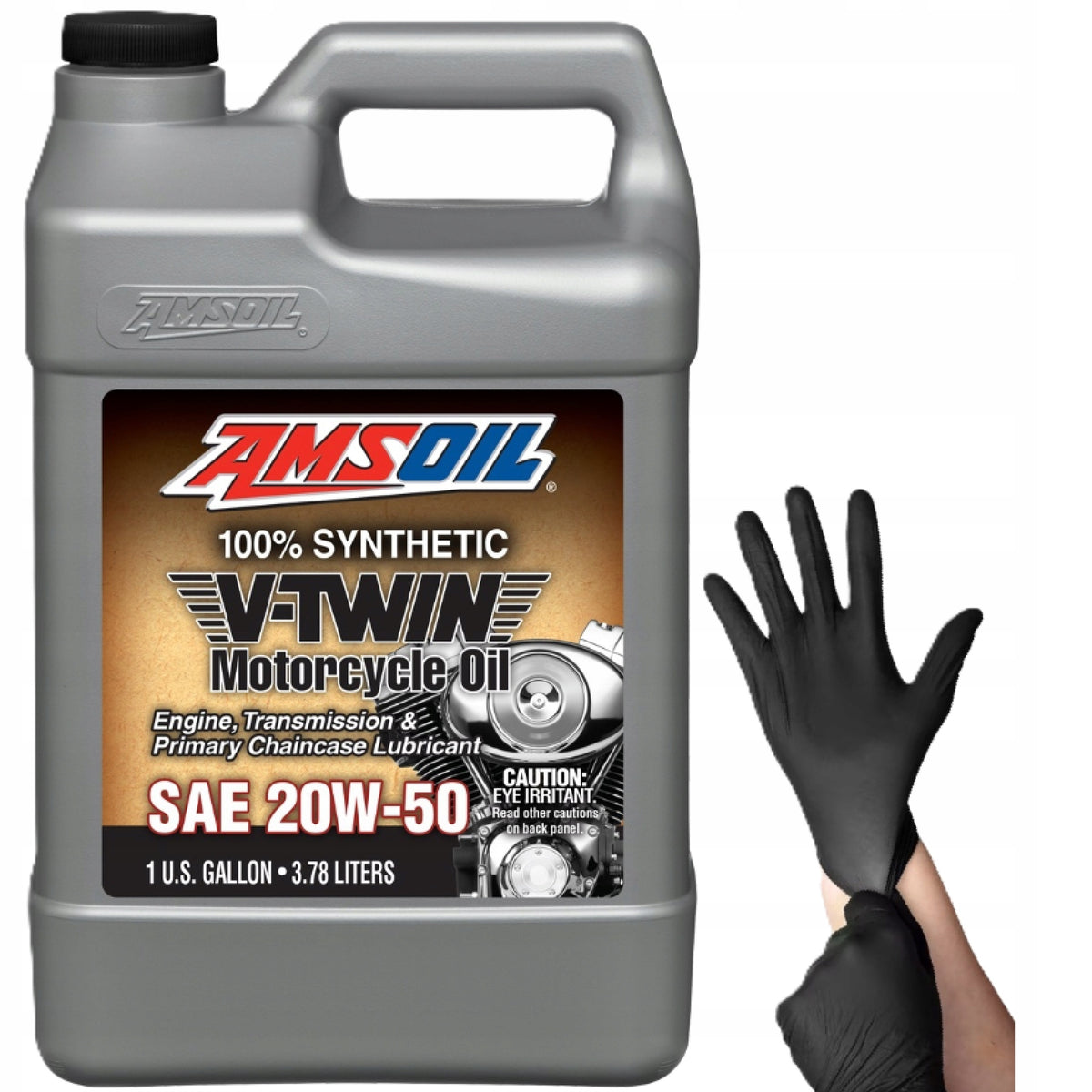 AMSOil 20W50 SYNTHETIC V-TWIN MOTORCYCLE OIL HARLEY DAVIDSON MCV