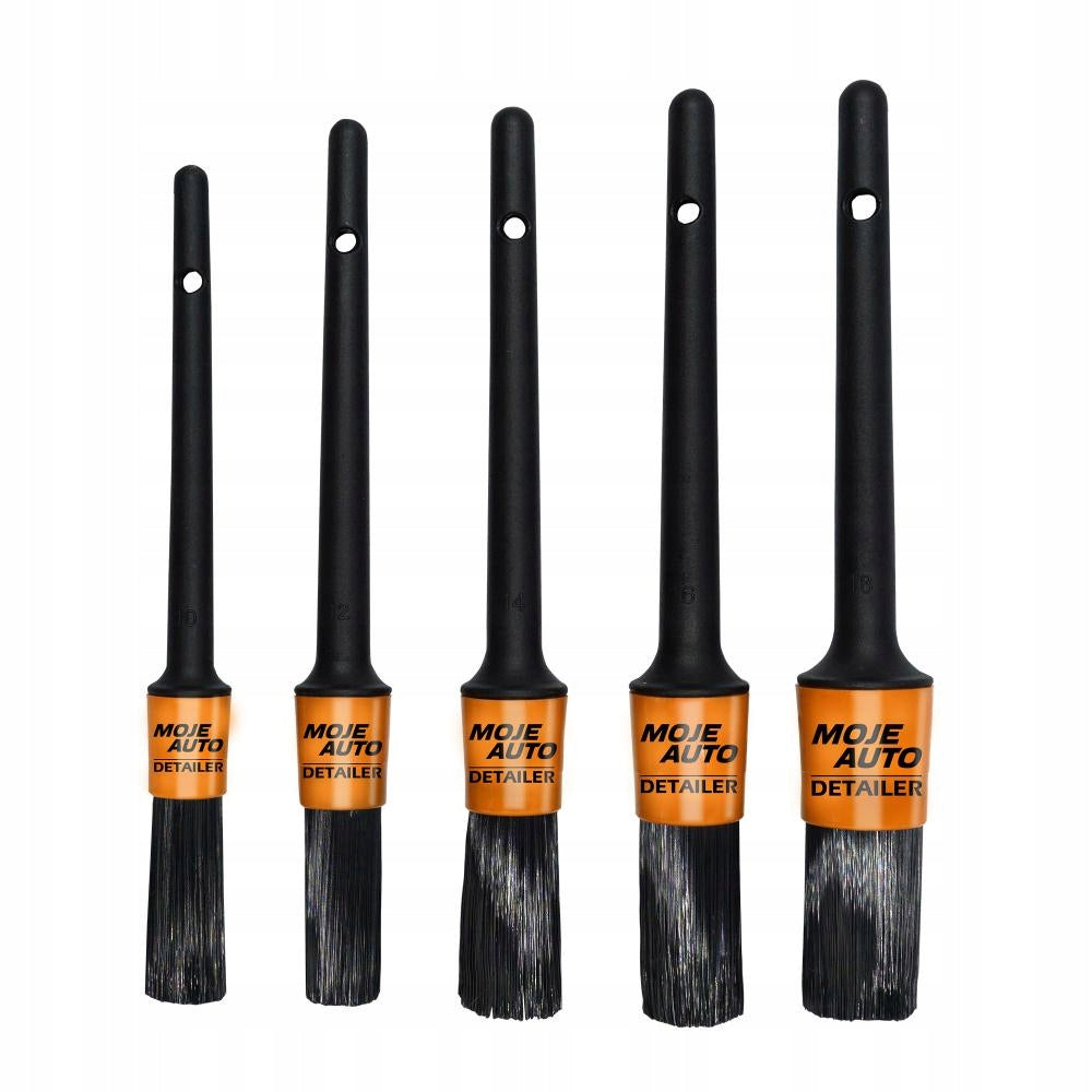 AMTRA Moje Auto detailer detailing brush set 5 pcs.