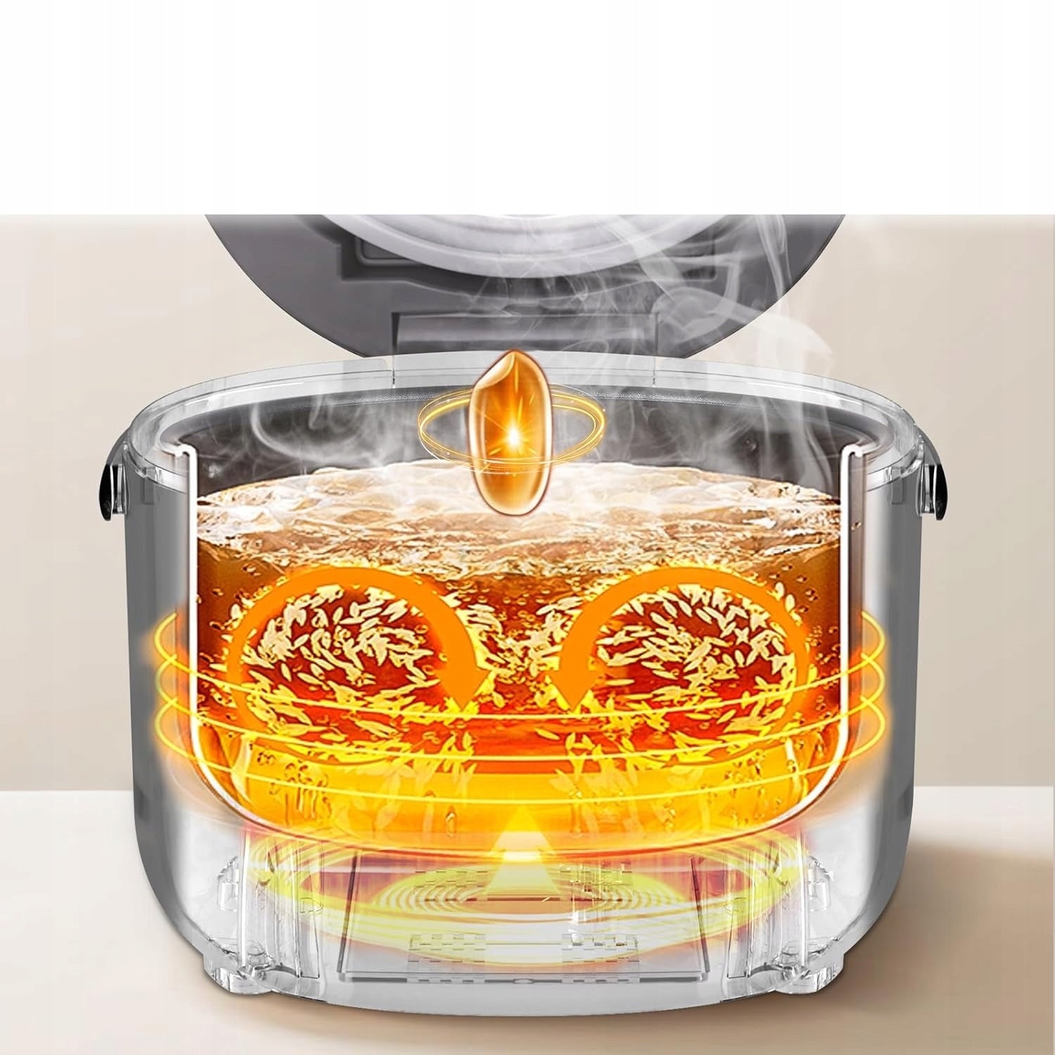 AMZCHEF Mini Cuiciriso 2L CE-DFB-P20H1-DG - multifunctional mini rice cooker Manufacturer code CE-DFB-P20H1-DG