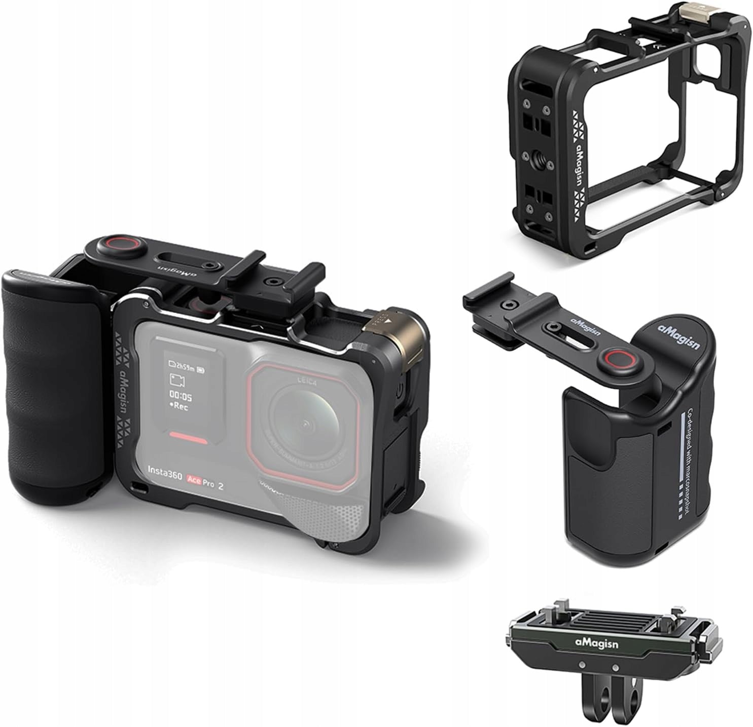 AMagisn Sports Camera Operator Cage, Insta360 Ace Pro 2/Ace Pro