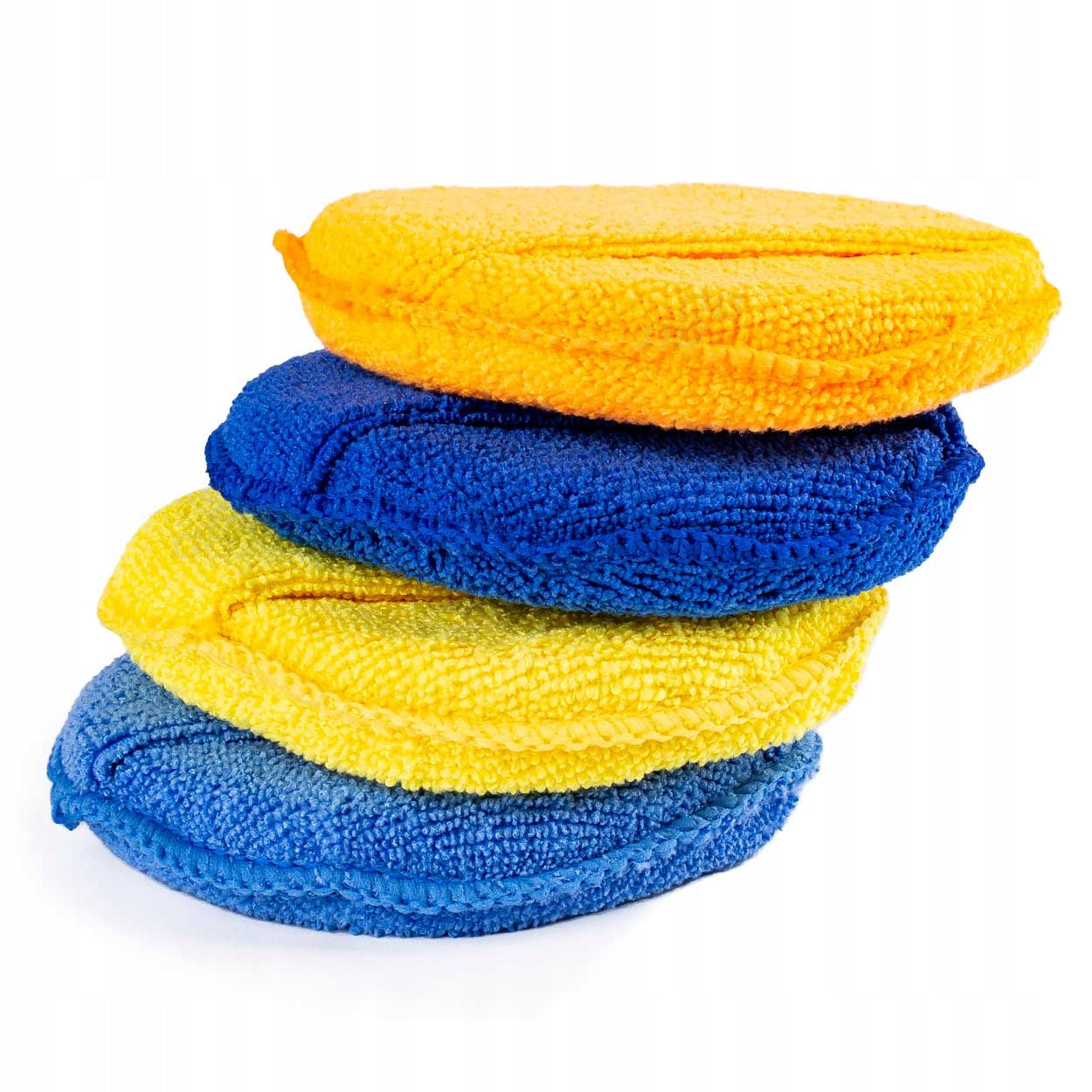 AMiO-02905 Car Polishing Sponge Set 4pcs 125mm Pocket Applicators