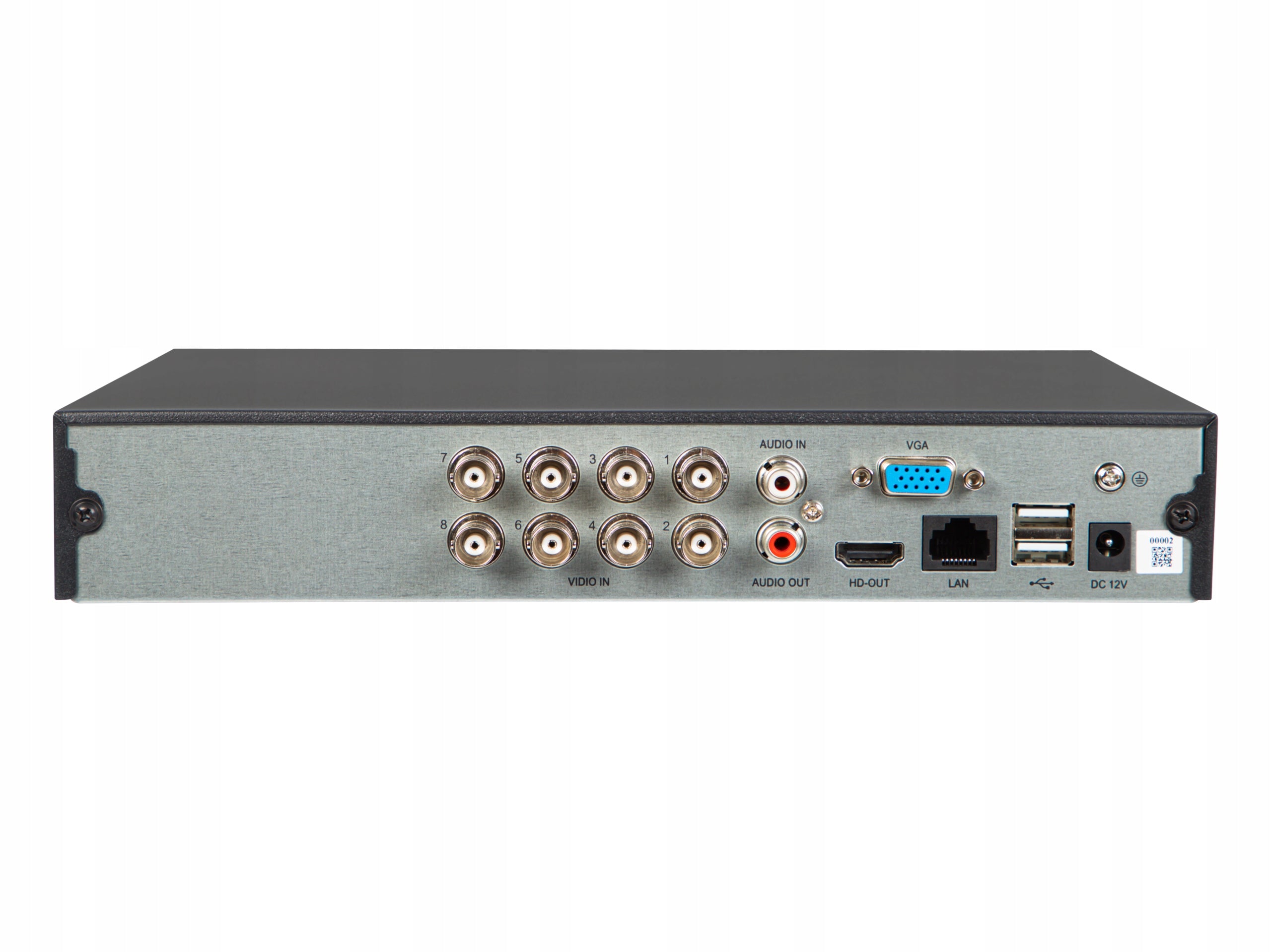 ANALOG MONITORING RECORDER FOR 8 HYBRID CAMERAS 5in1 XVR BNC AHD 5MP Manufacturer code 77-824#