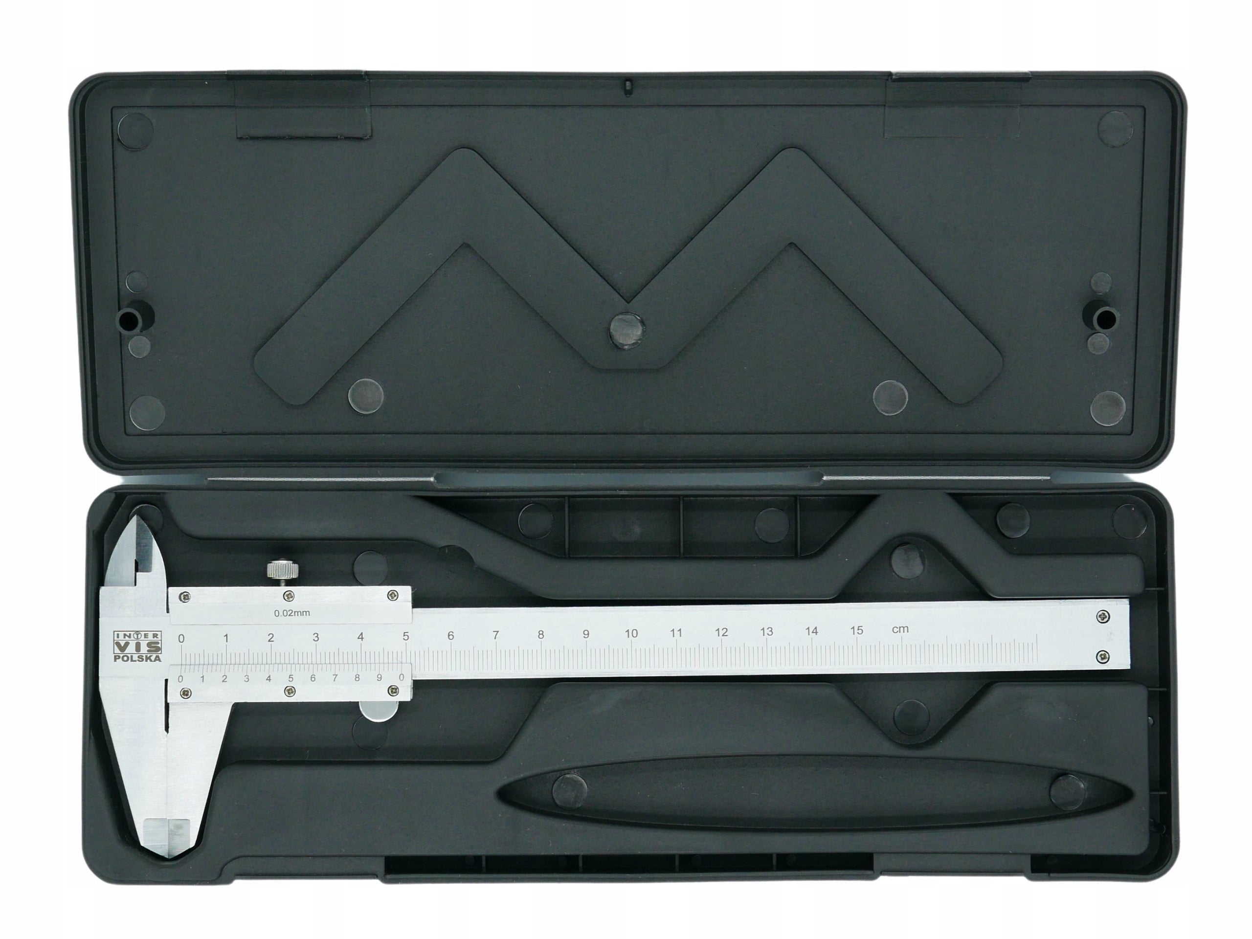 ANALOG NONIUS CALIPER 150 / 0,02 mm INTER-VIS L150 - IV0150 + CASE