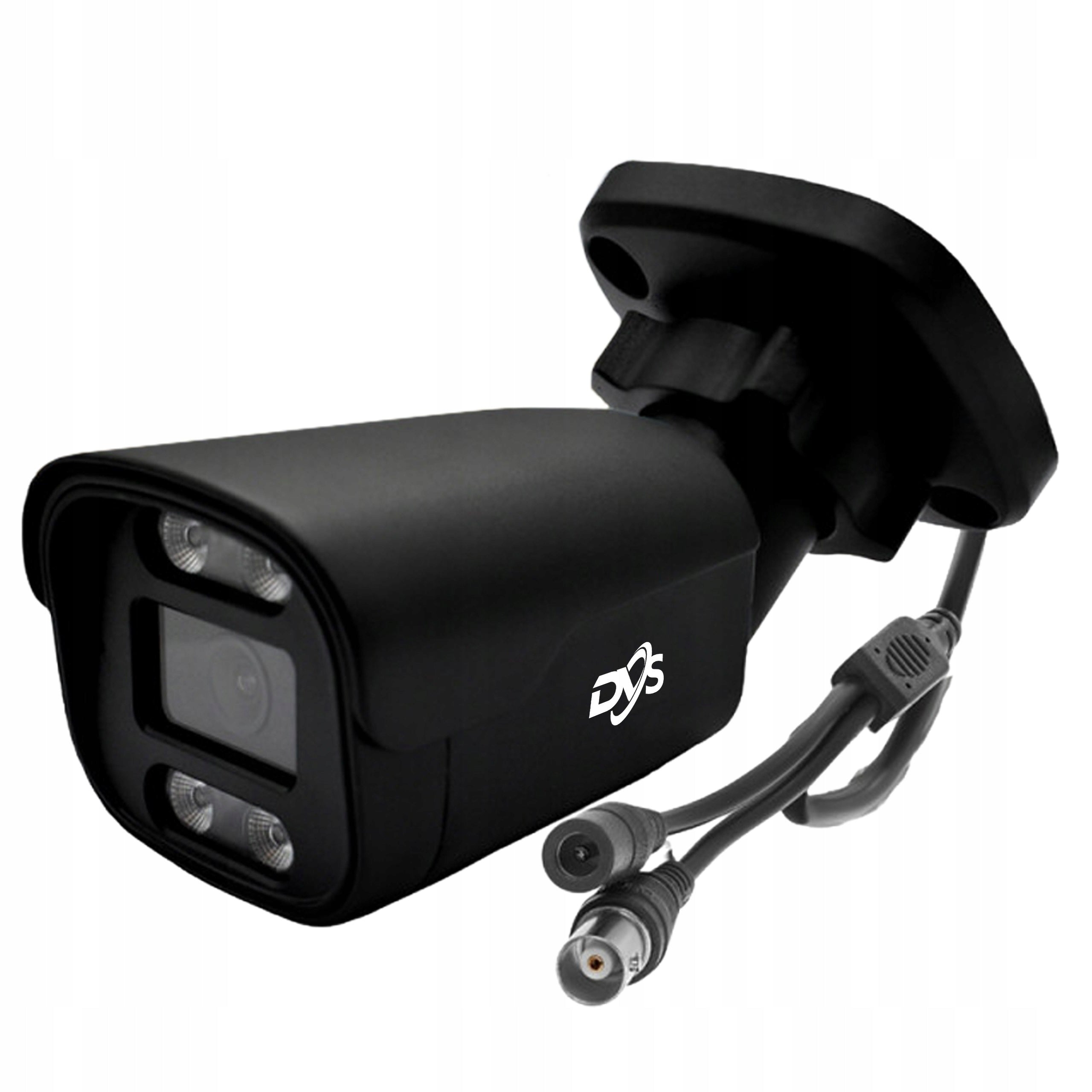 ANALOG OUTDOOR TUBE CAMERA METAL BLACK 8MPX DUAL LIGHTING Packaging status original
