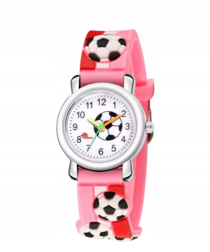 ANALOG WATCH GIRLS PINK BALL 1353
