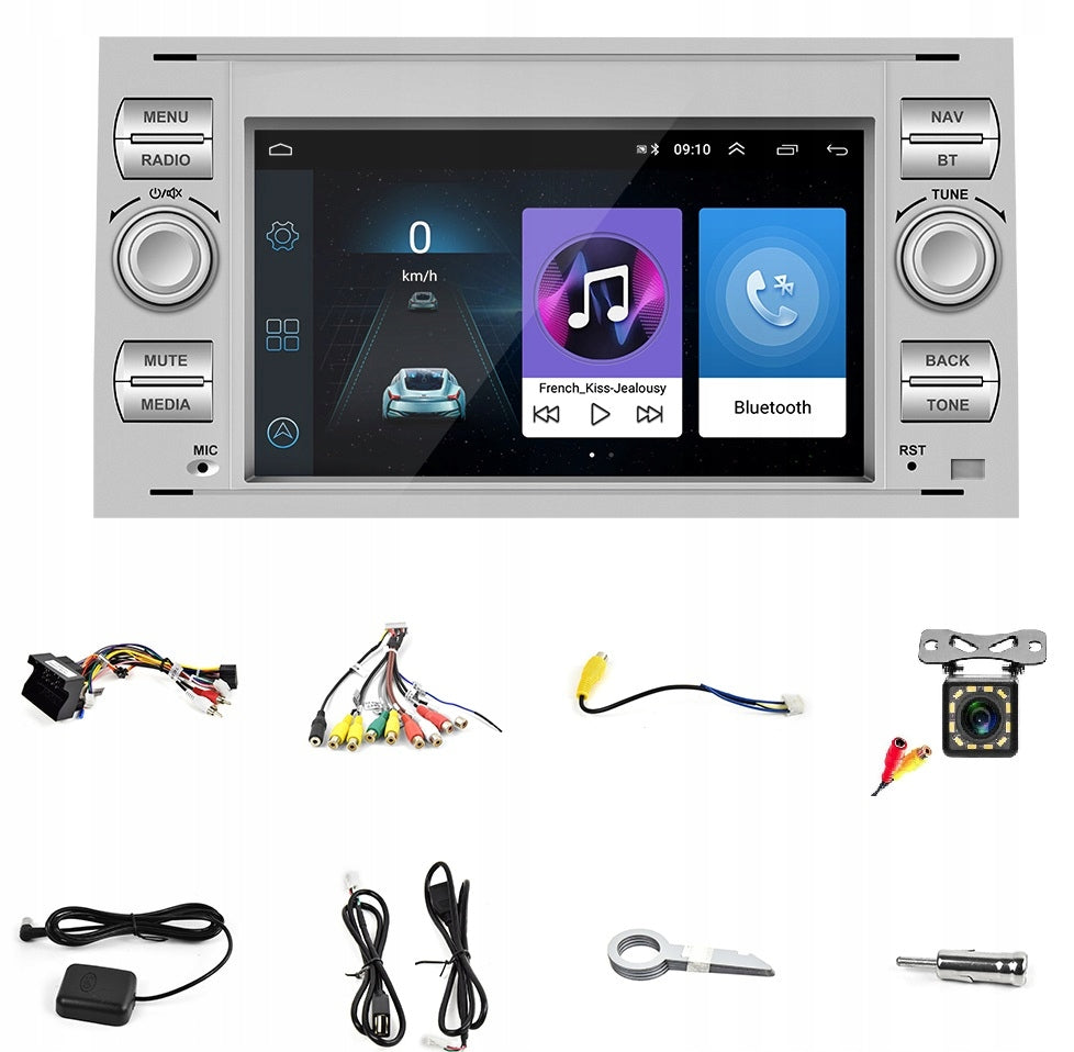 ANDROID CAR RADIO GPS BT FORD KUGA S-MAX C-MAX CARPLAY WIFI BLUETOOTH 2/64GB Brand Projack