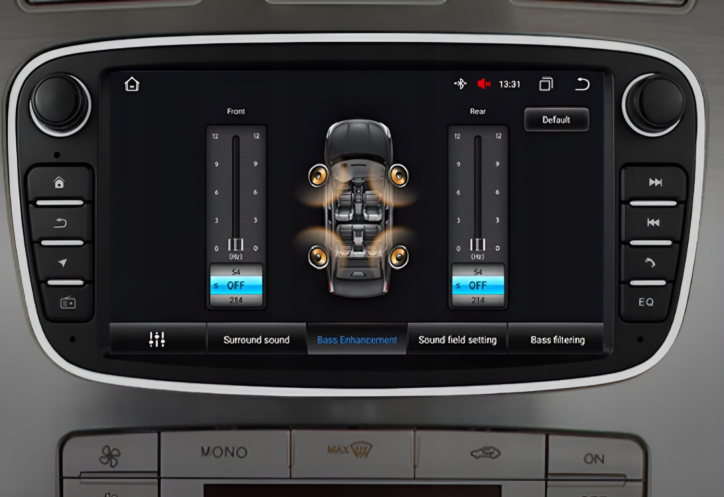 ANDROID RADIO NAVIGATION FOR FORD CONNECT FOCUS S-MAX GALAXY MK4 128GB Model 7SRC09FOCUS7001HB