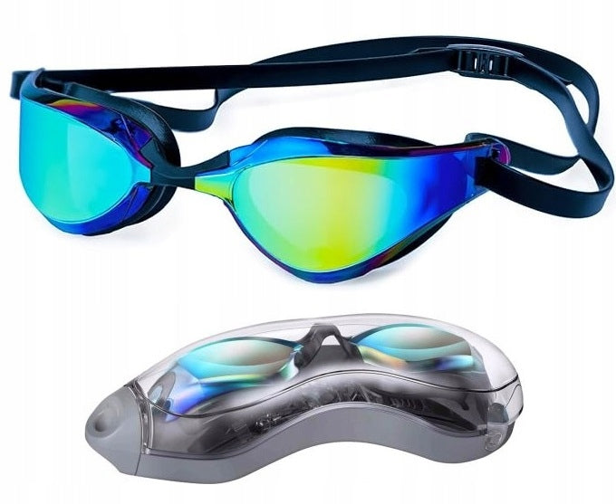 ANFI-FOG Swimming Glasses UV Filter Goggles Polarization for Swimming Pool Trip Packaging status original