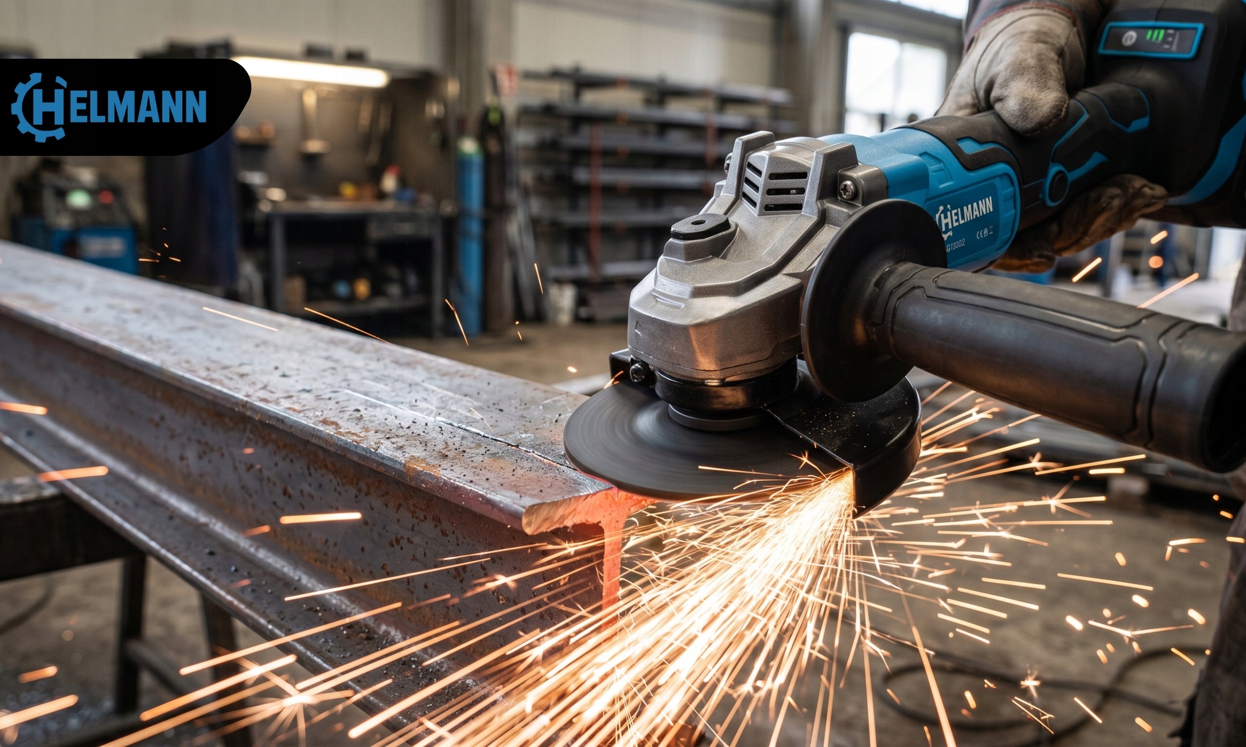 ANGLE GRINDER 125 CORDLESS BRUSHLESS 2X AKU 4.0Ah DIAX ANGLE Packaging status original