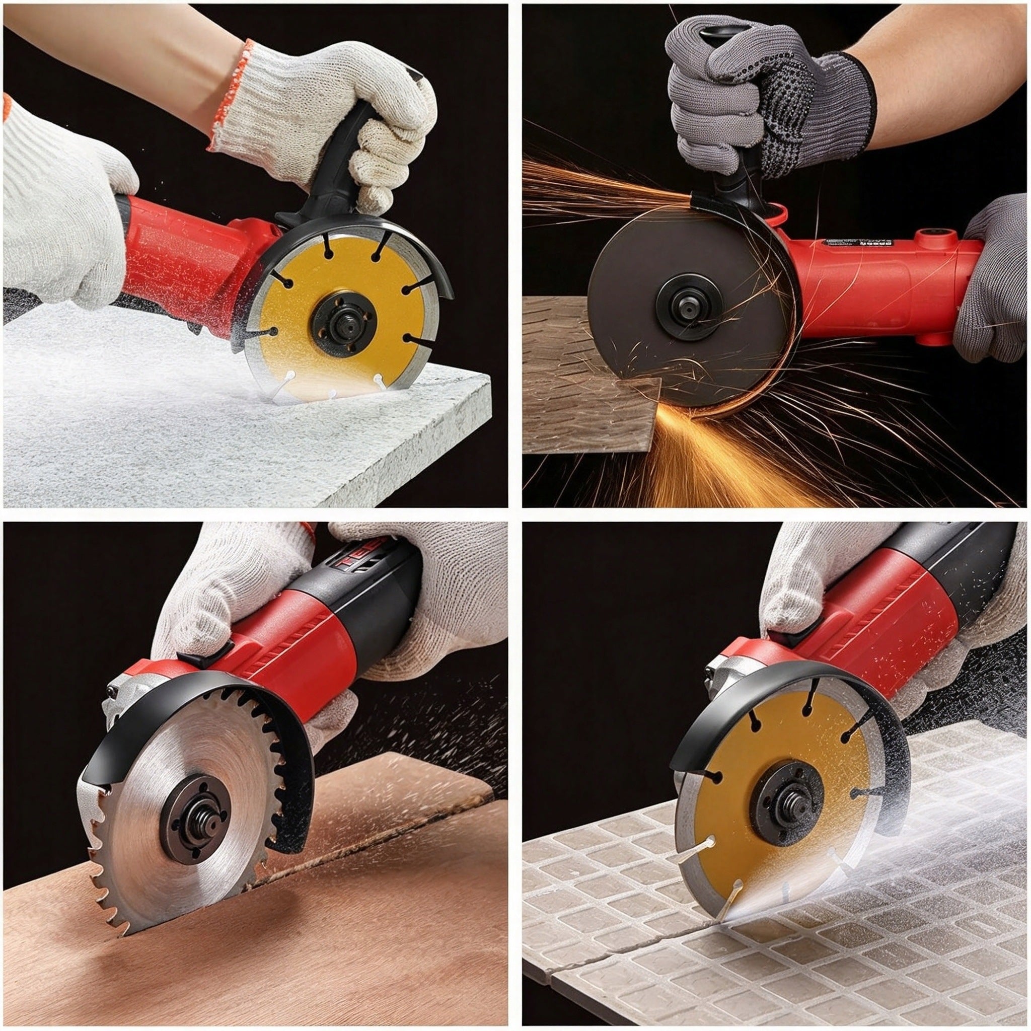 ANGLE GRINDER 125MM 1000W WITH 15xDisc CUT-OFF TOOL Packaging status original