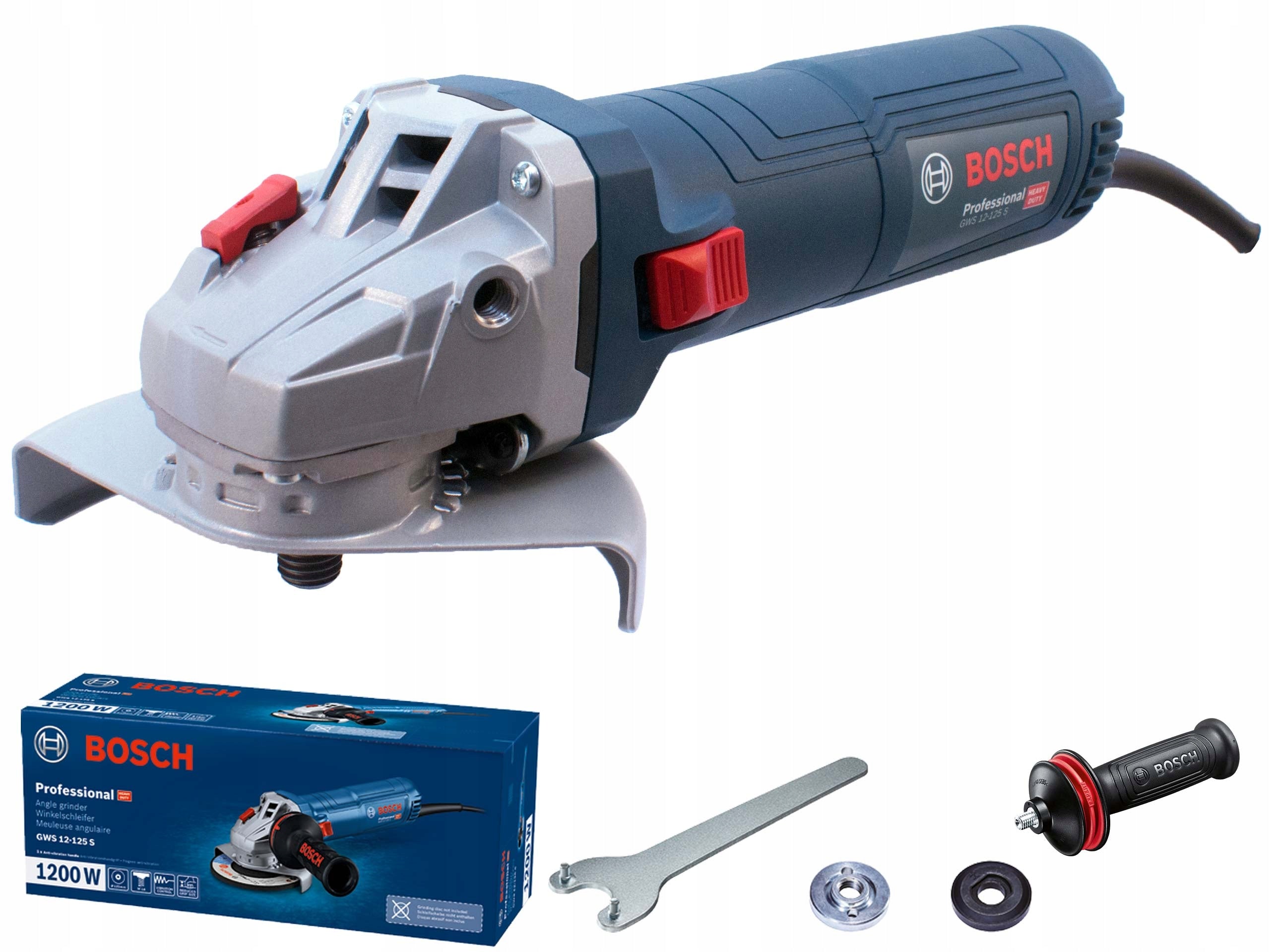 ANGLE GRINDER 125MM GWS 12-125 S 1200W BOSCH