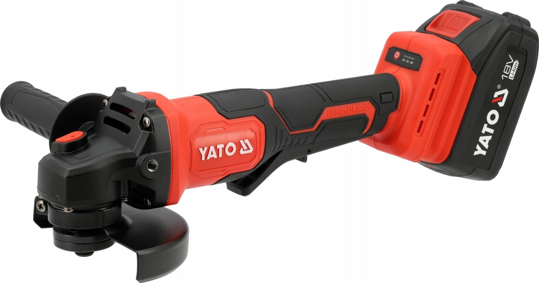 ANGLE GRINDER 125mm CORDLESS 18V 4Ah SOFT START BRUSHLESS YATO