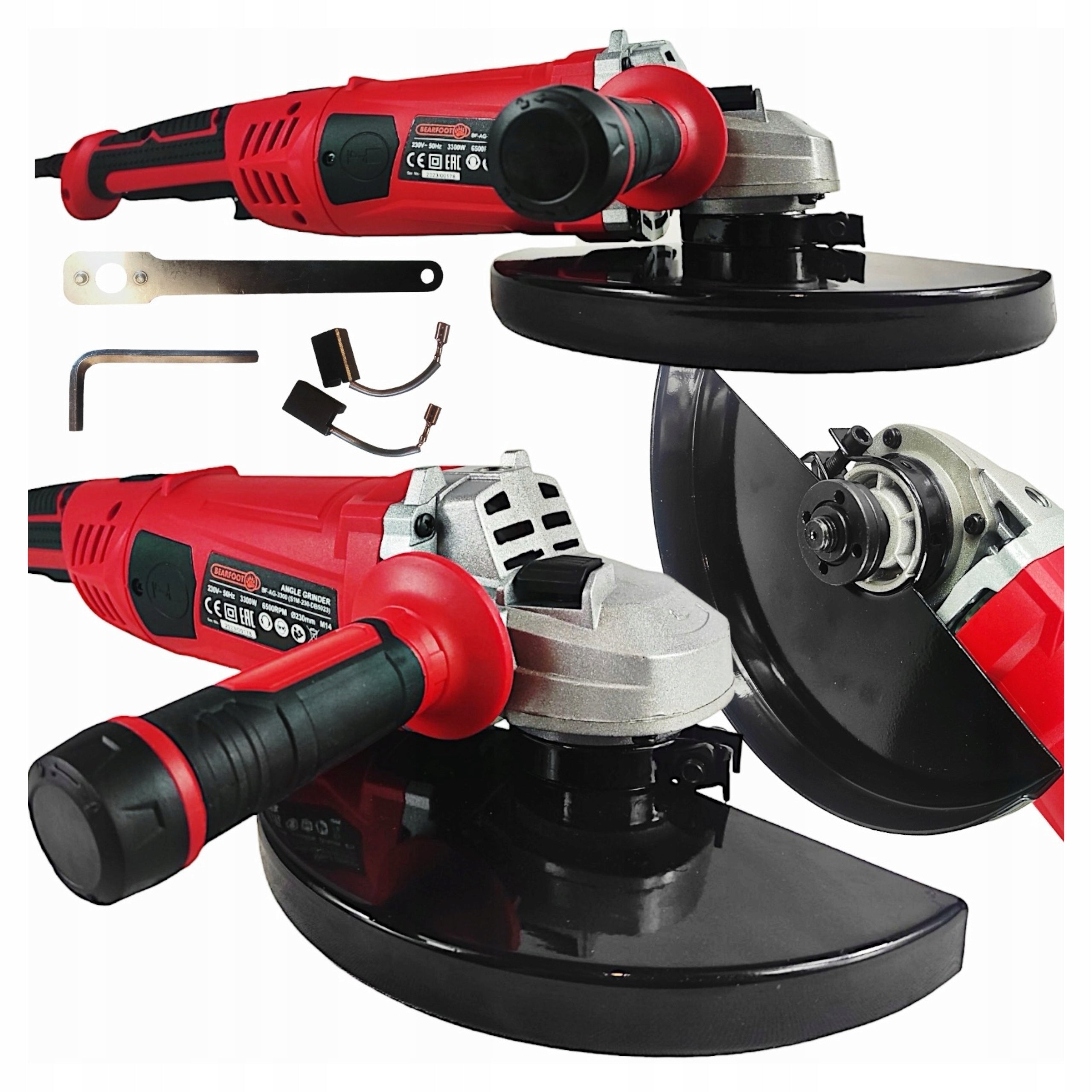 ANGLE GRINDER 230MM ANGLE DIAX LARGE SLOW START 3300W