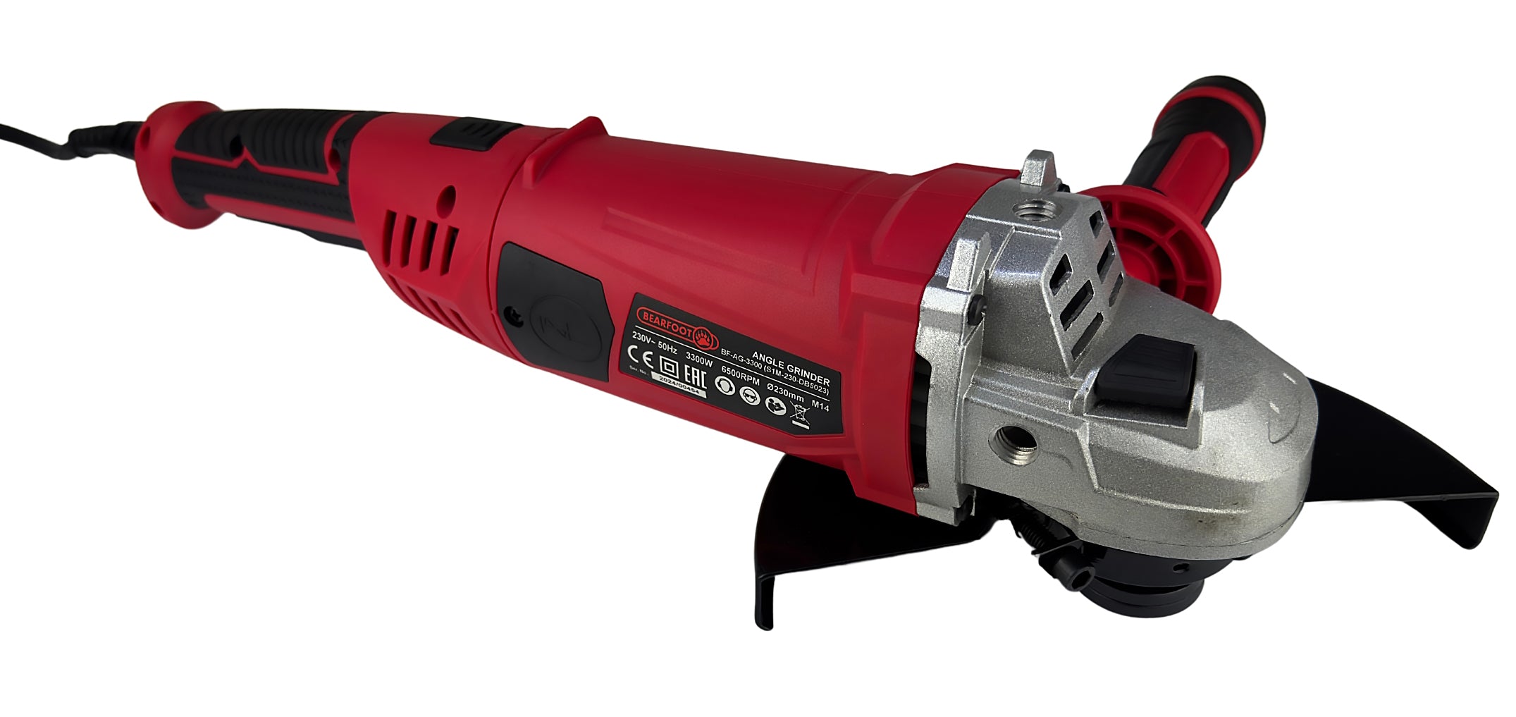 ANGLE GRINDER ANGLE 230 FOR LARGE DISC WITH SLOW START LARGE STRONG Batteries included no