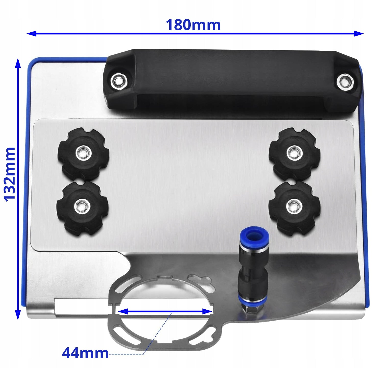 ANGLE GRINDER ATTACHMENT FOR CHAMFERING TILE STONEWARE AT AN ANGLE OF 45° Manufacturer code Przystawki kątowe