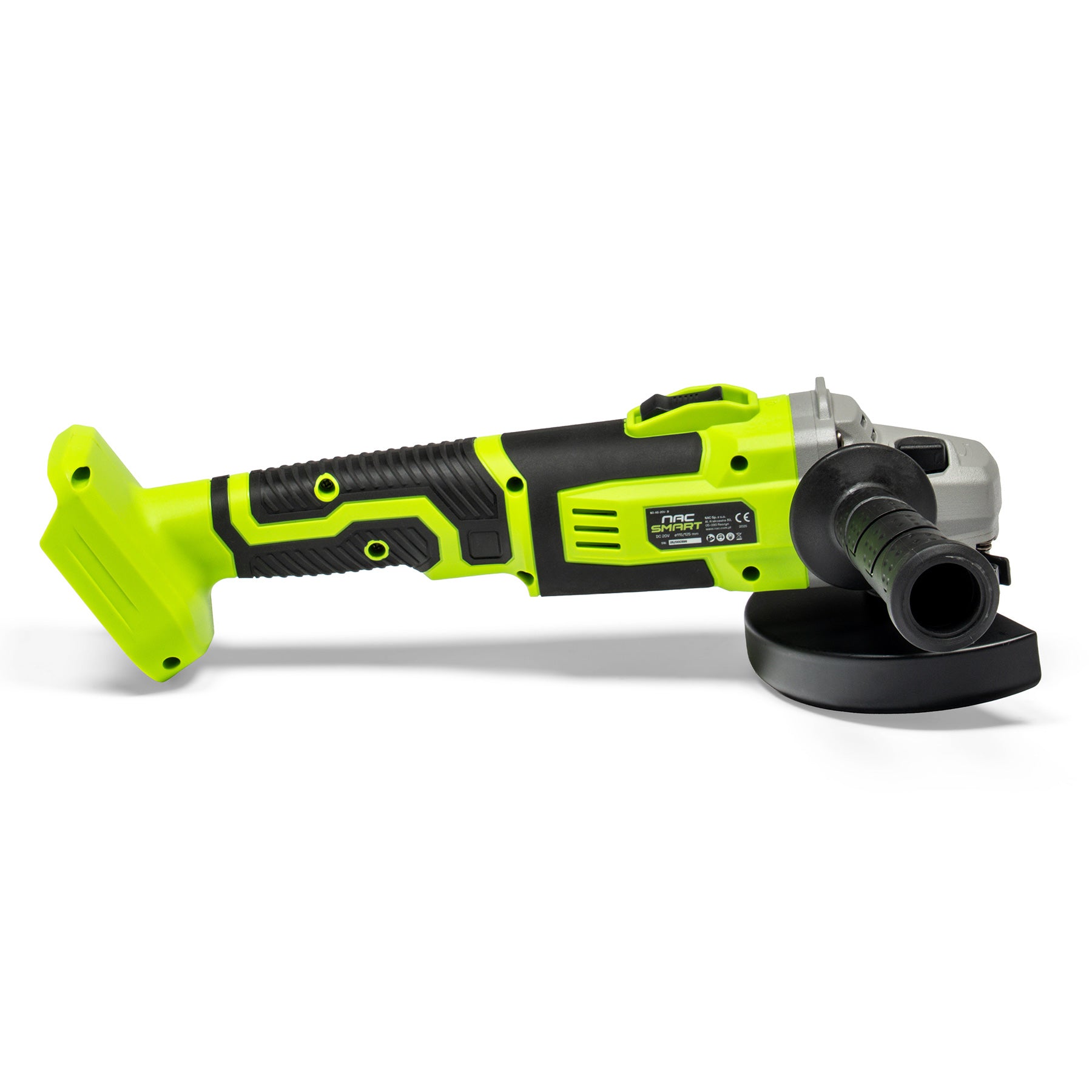 ANGLE GRINDER CORDLESS ANGLE RUBBER BODY 125MM 20V NAC SMART Packaging status original