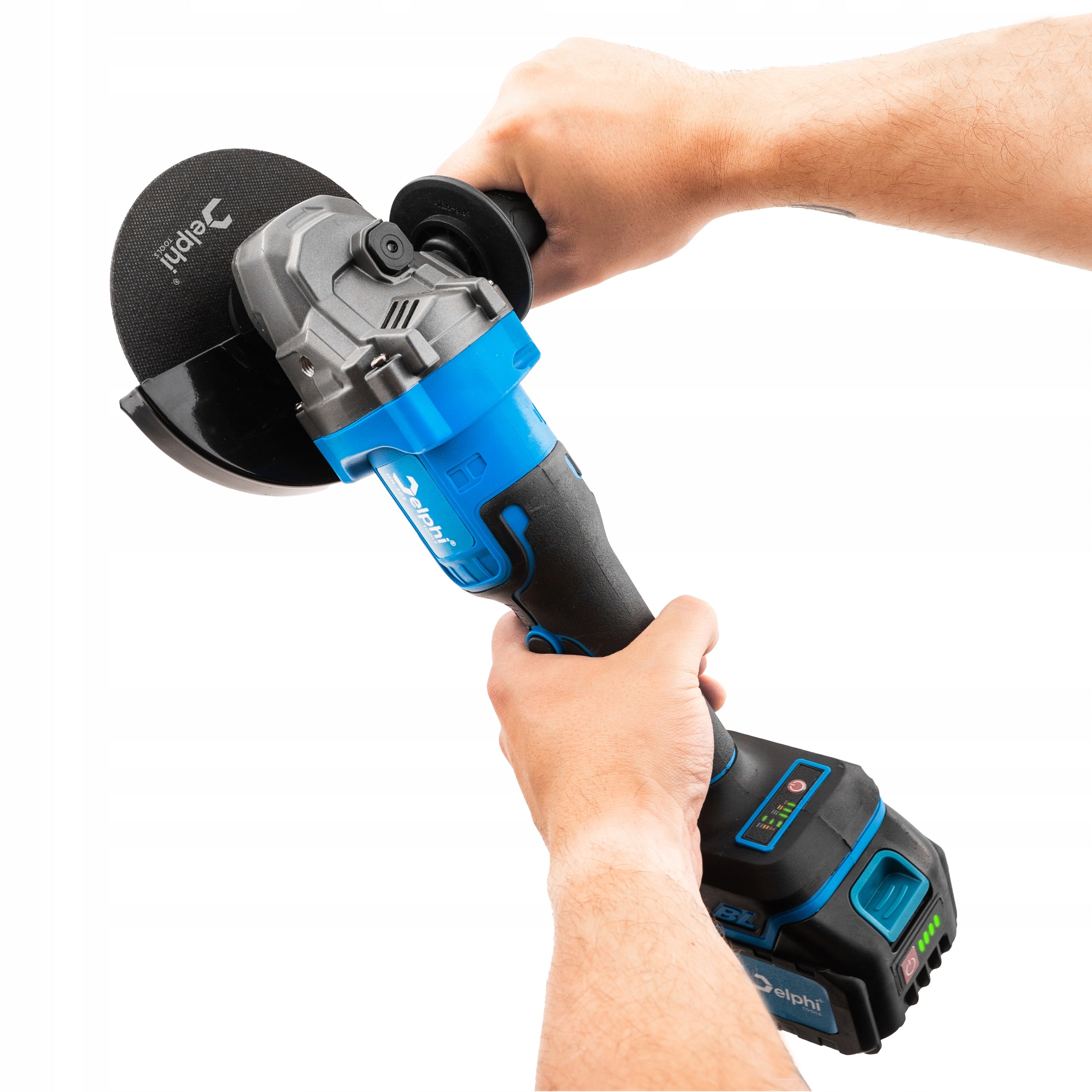 ANGLE GRINDER CORDLESS BRUSHLESS RUBBER ANGLE 1xAKU 4.0Ah Packaging status original