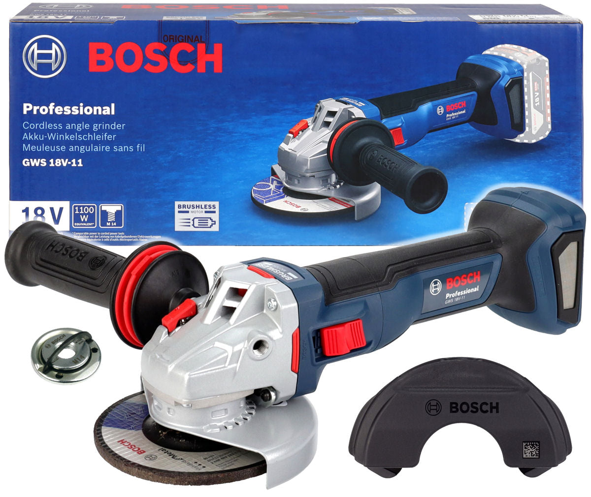 ANGLE GRINDER GWS 18V-11 BOSCH BRUSHLESS BODY