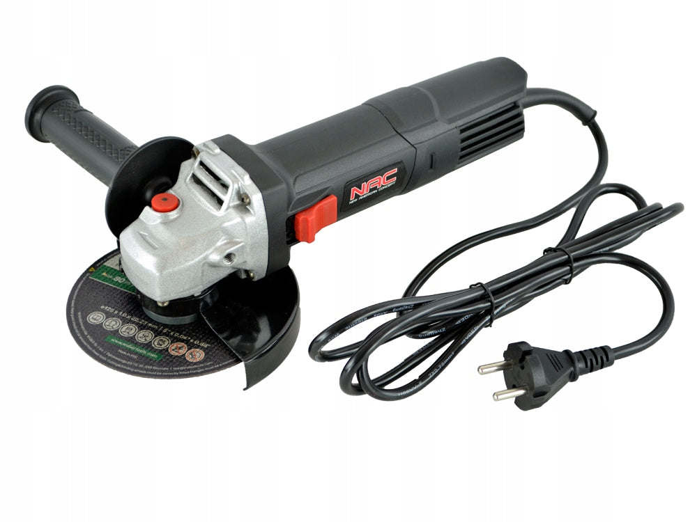 ANGLE GRINDER NAC POWER 950 IN DISC 125 MM HOUSING SLIM LIGHT EAN (GTIN) 5900607530106