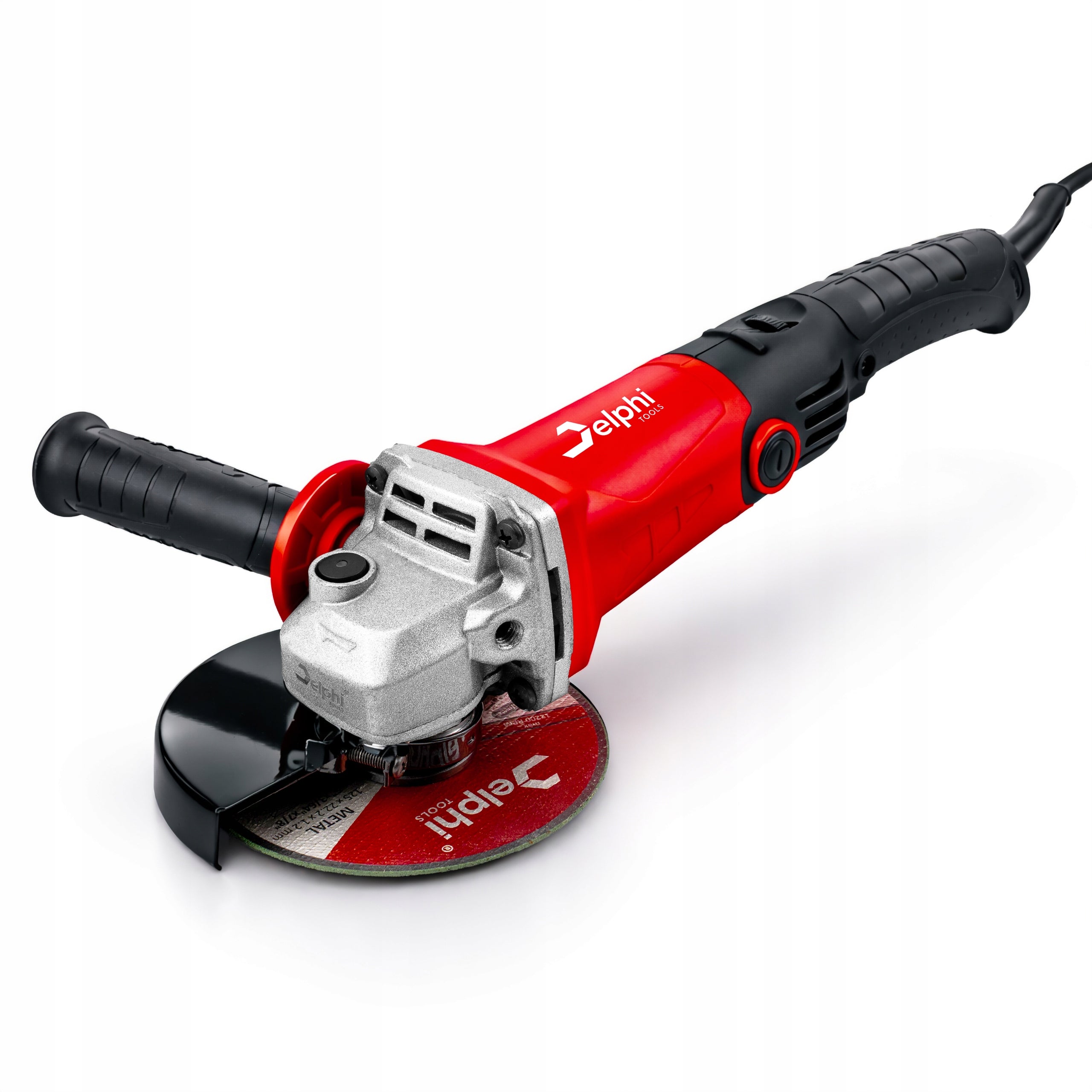 ANGLE GRINDER RUBBER BAND STRONG ANGLE DIAX 125mm ADJUSTABLE + 10 DISCS Manufacturer code Gumówka Sieciowa Do Cięcia Szlifowania M14