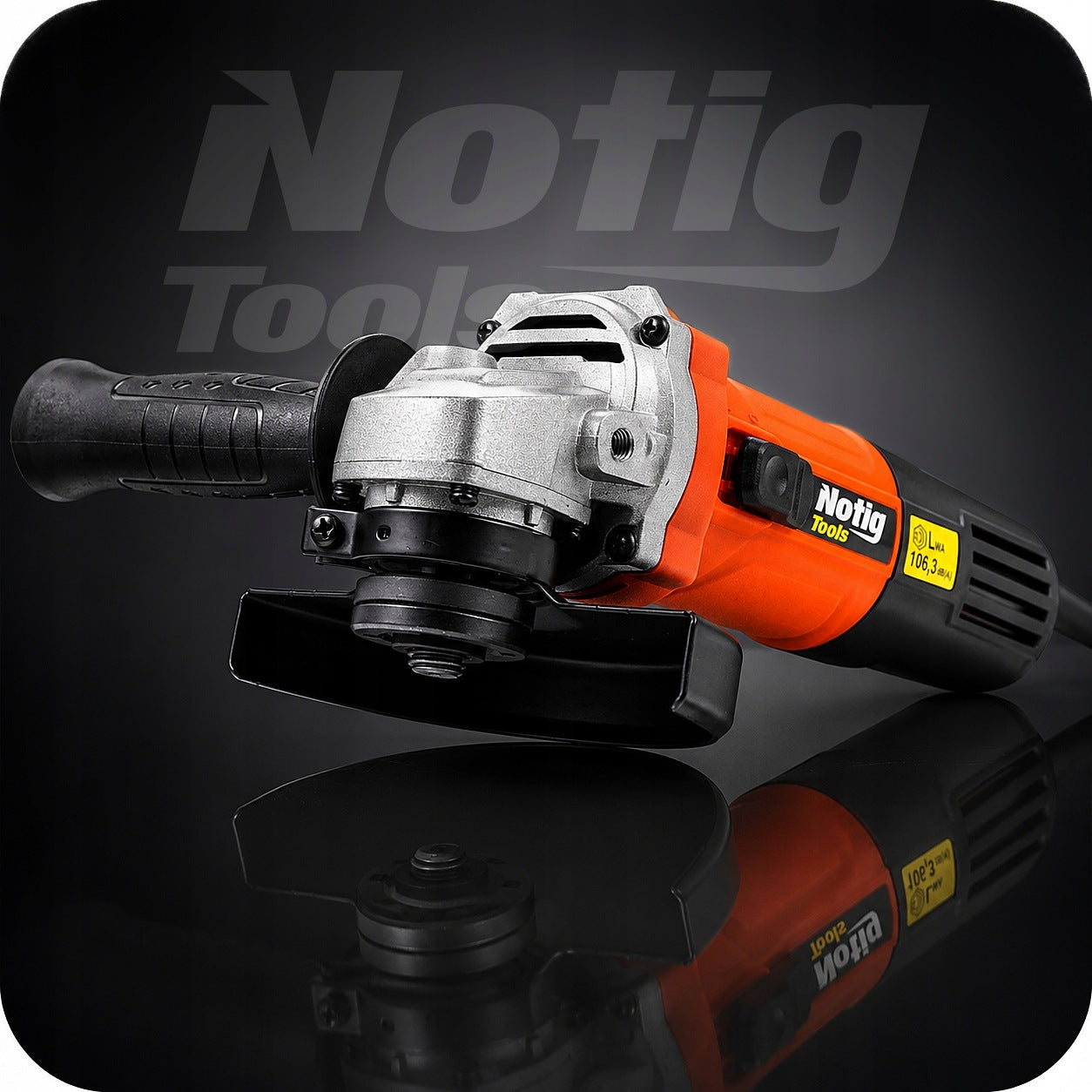 ANGLE GRINDER STRONG DIAX 850W STRONG ANGLE 125 MM +10 DISCS SET XXL Brand Notig Tools