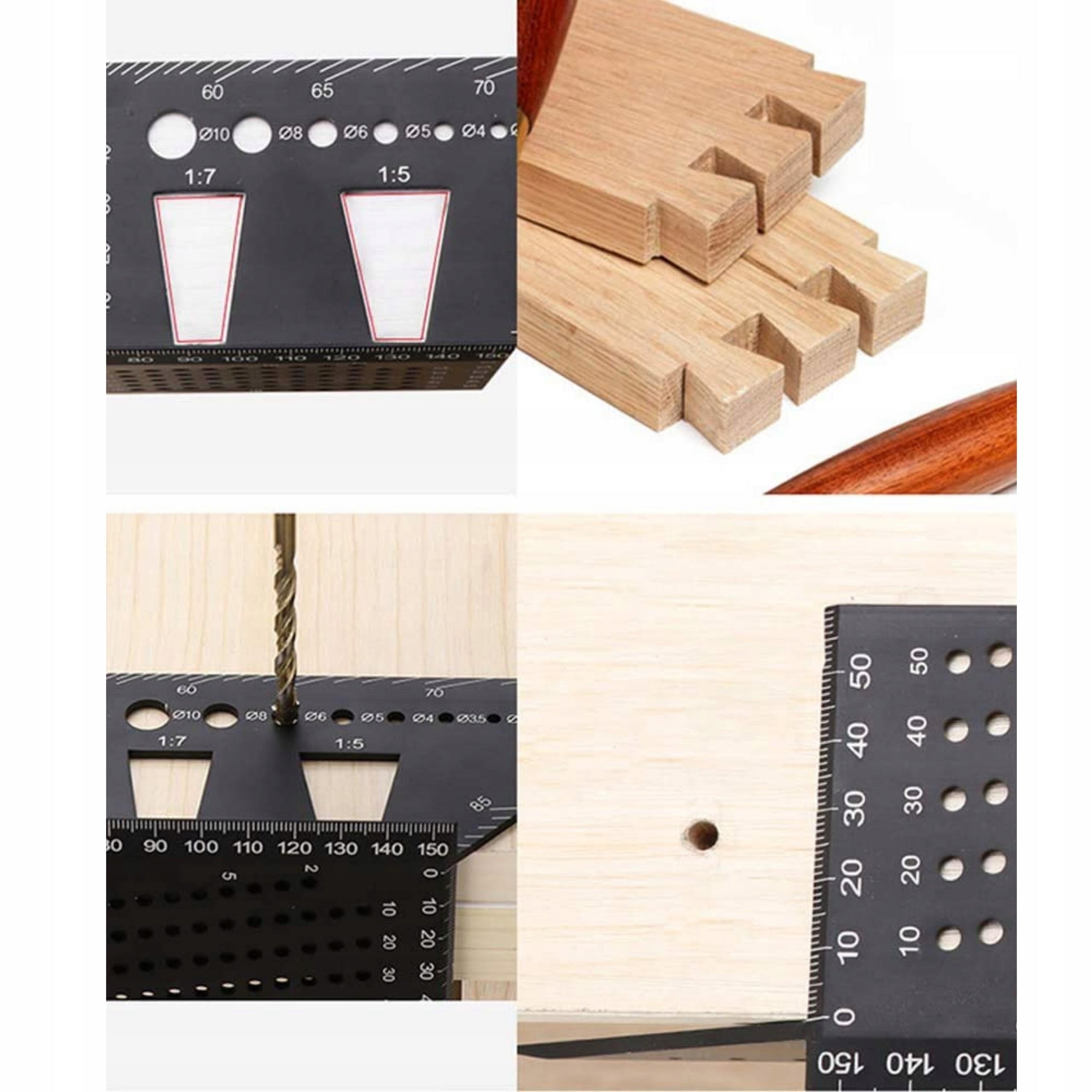 ANGLE JAPANESE ALUMINUM CARPENTRY 3D CORNER FITTING PRO Manufacturer code Kątownik japoński trójwymiarowy metalowy
