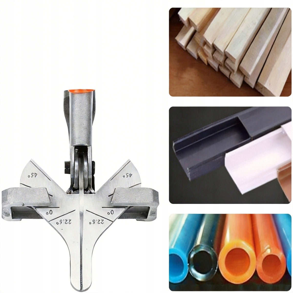 ANGLE SHEARS FOR ANGULAR CUTS OF SLAT PROFILES WITH PROTRACTOR Brand no brand